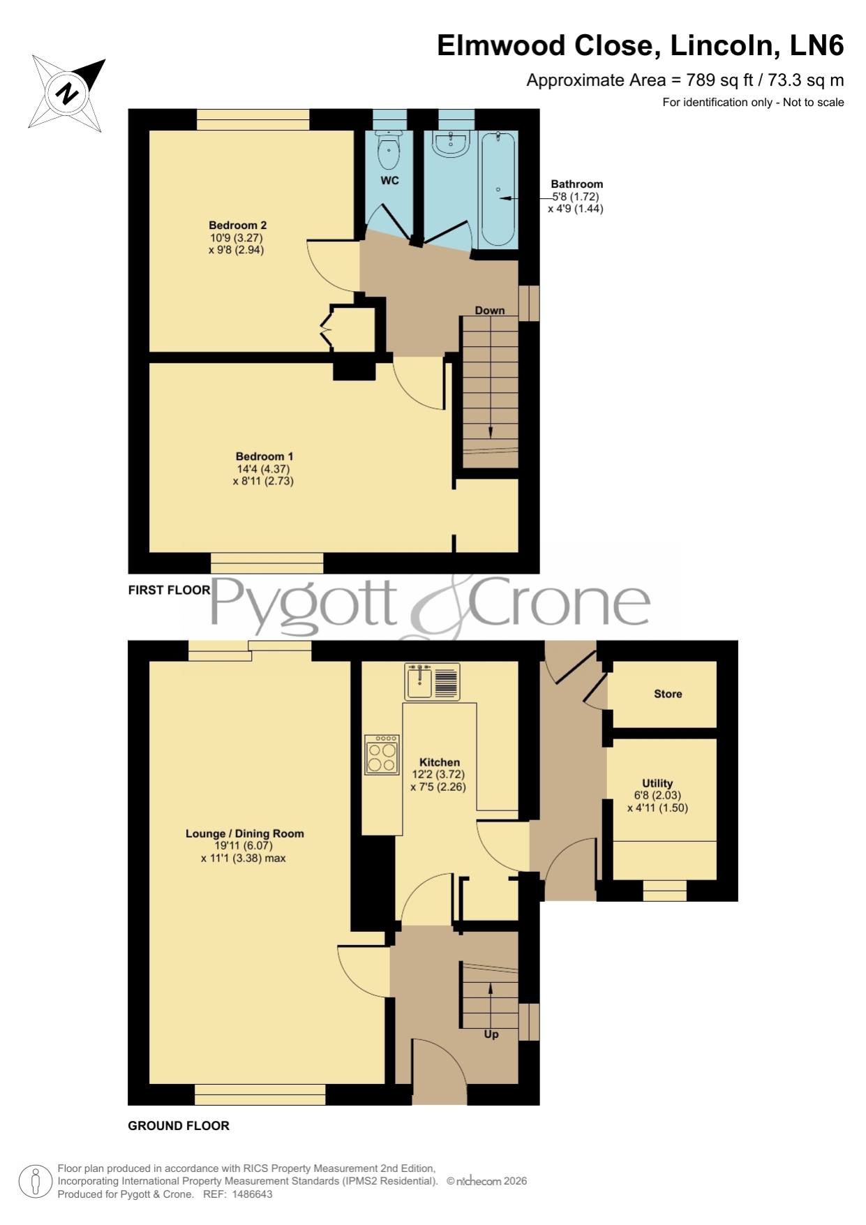 4, Elmwood Close, Lincoln floorplan