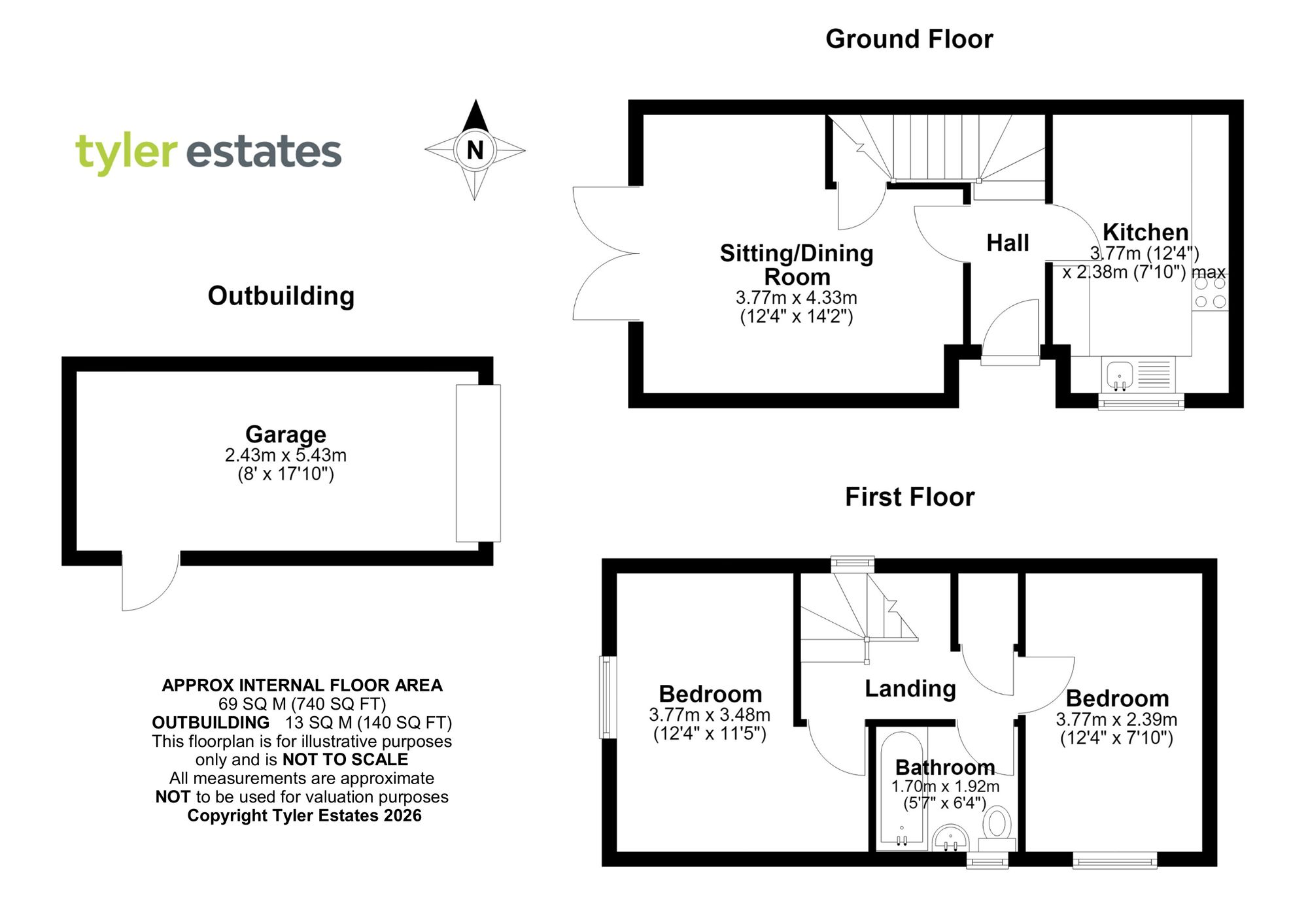 9 Thistle Close, Basildon floorplan