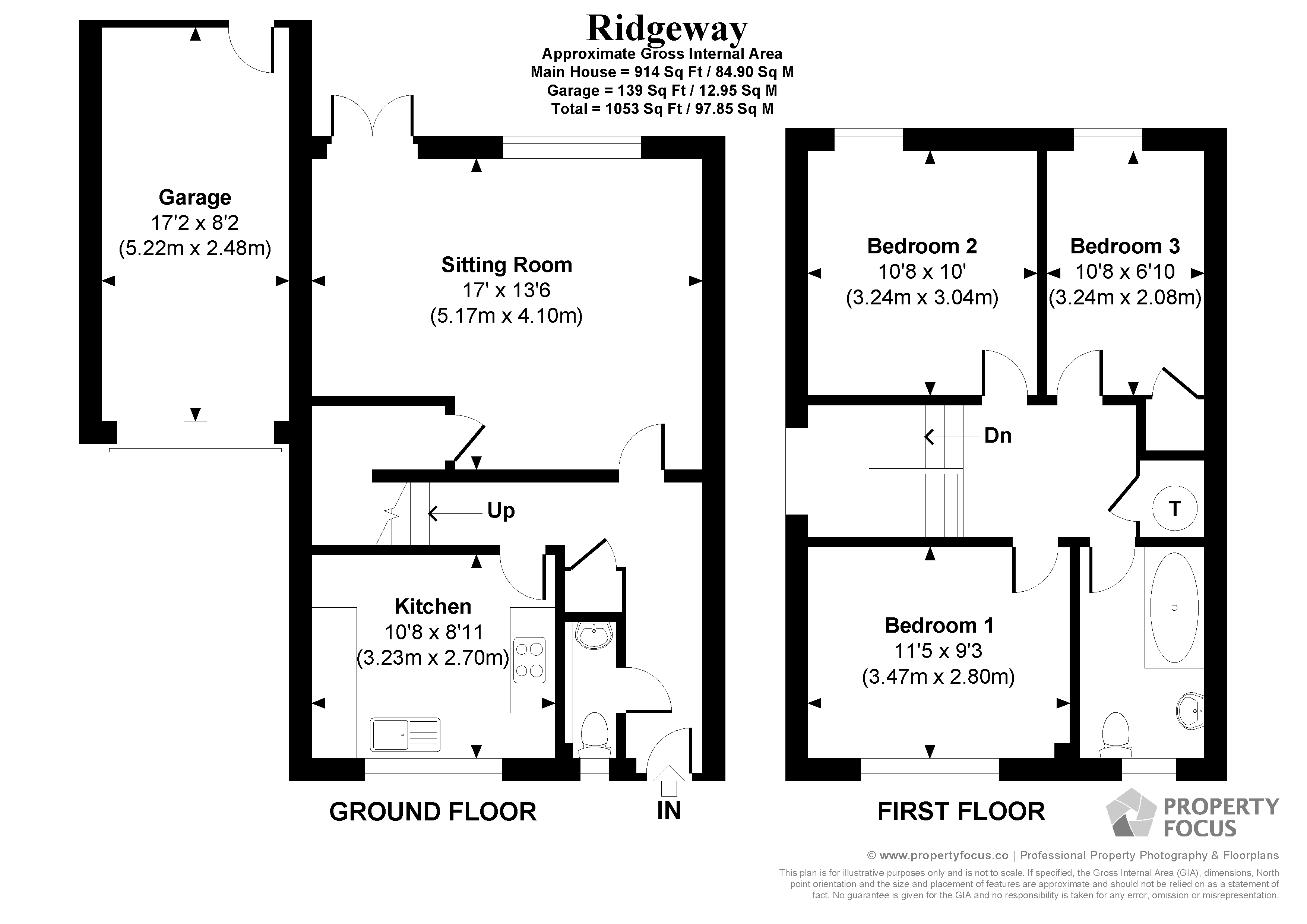 9, Ridgeway, Salisbury floorplan