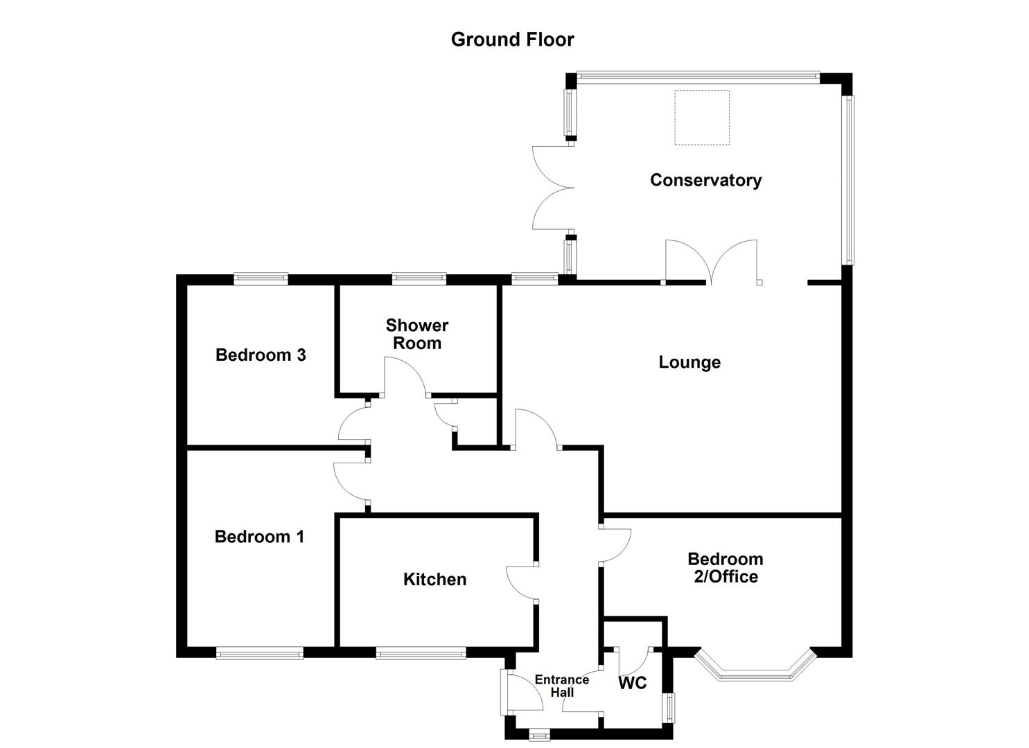 17, Leith Court, Dewsbury floorplan