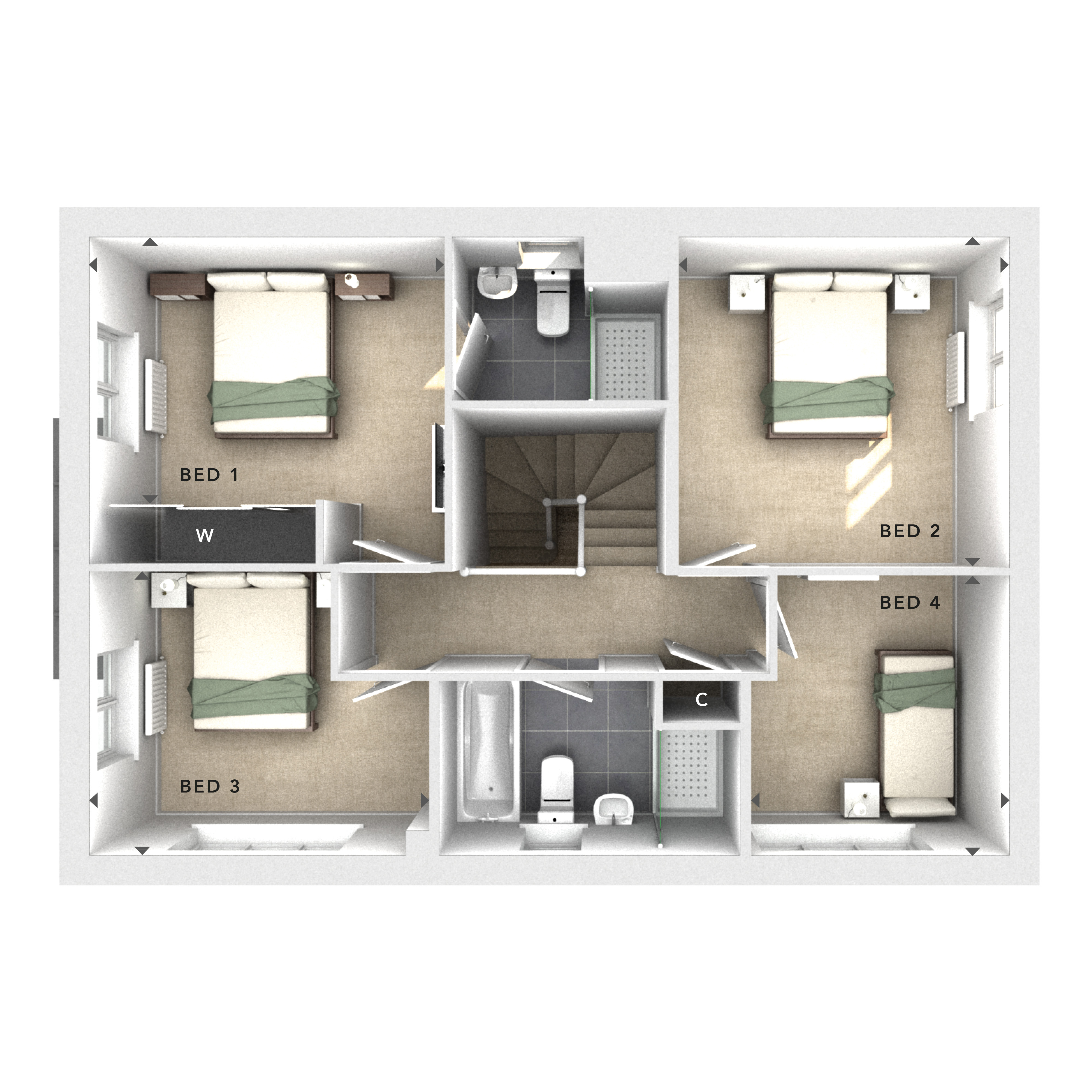 341, Jamie Marcus Way, Oadby floorplan