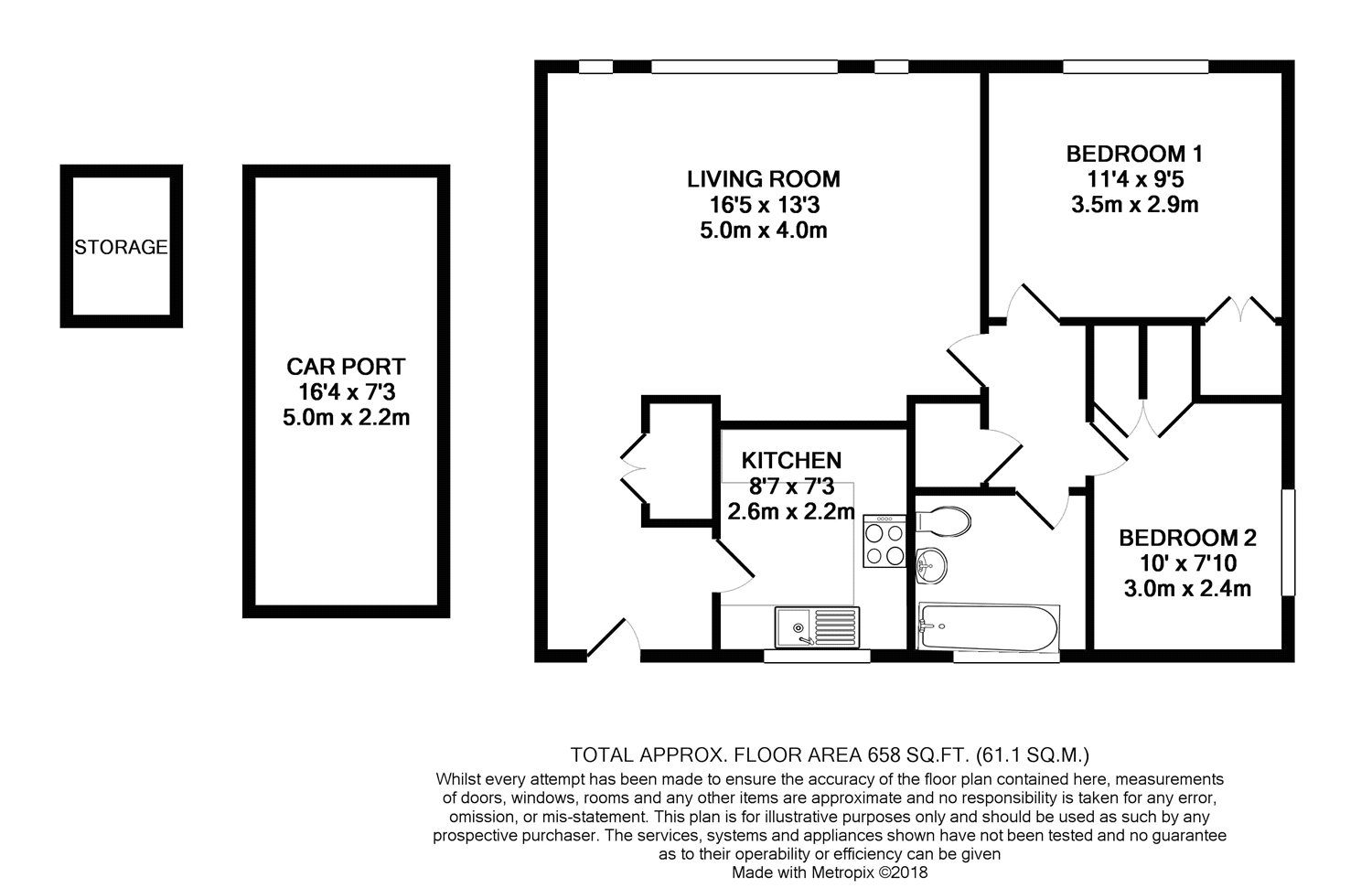 2 Bedrooms Flat for sale in West Byfleet, Surrey KT14