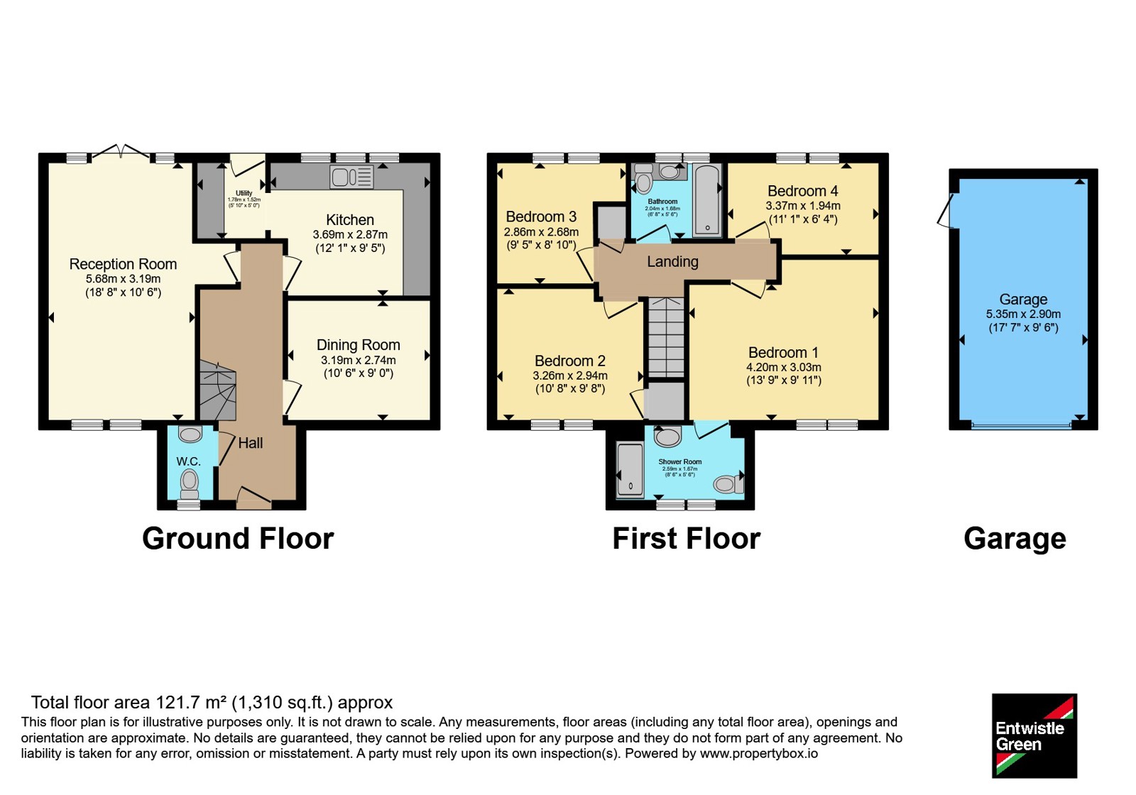 1, Crocus Gardens, Merseyside floorplan