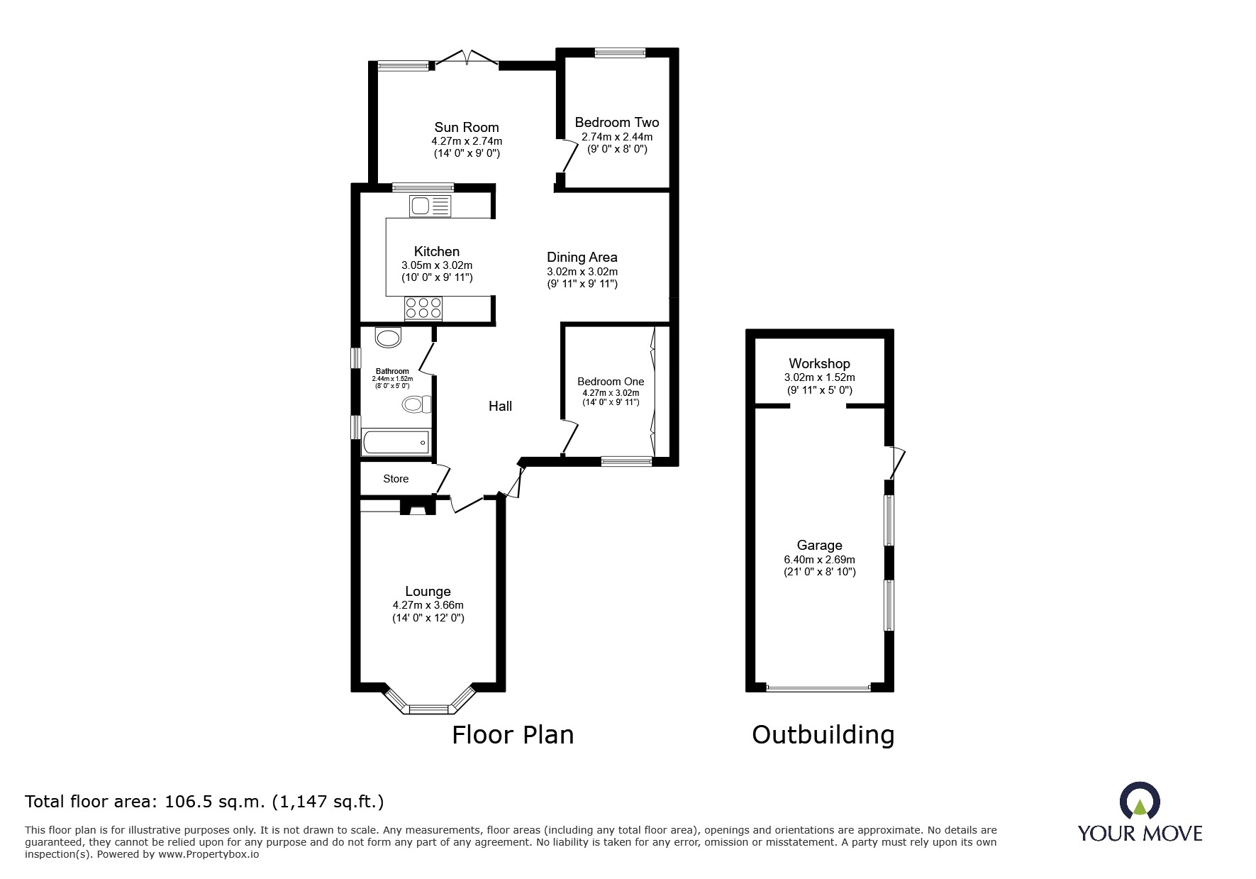 3, Zetland Close, Leicestershire floorplan