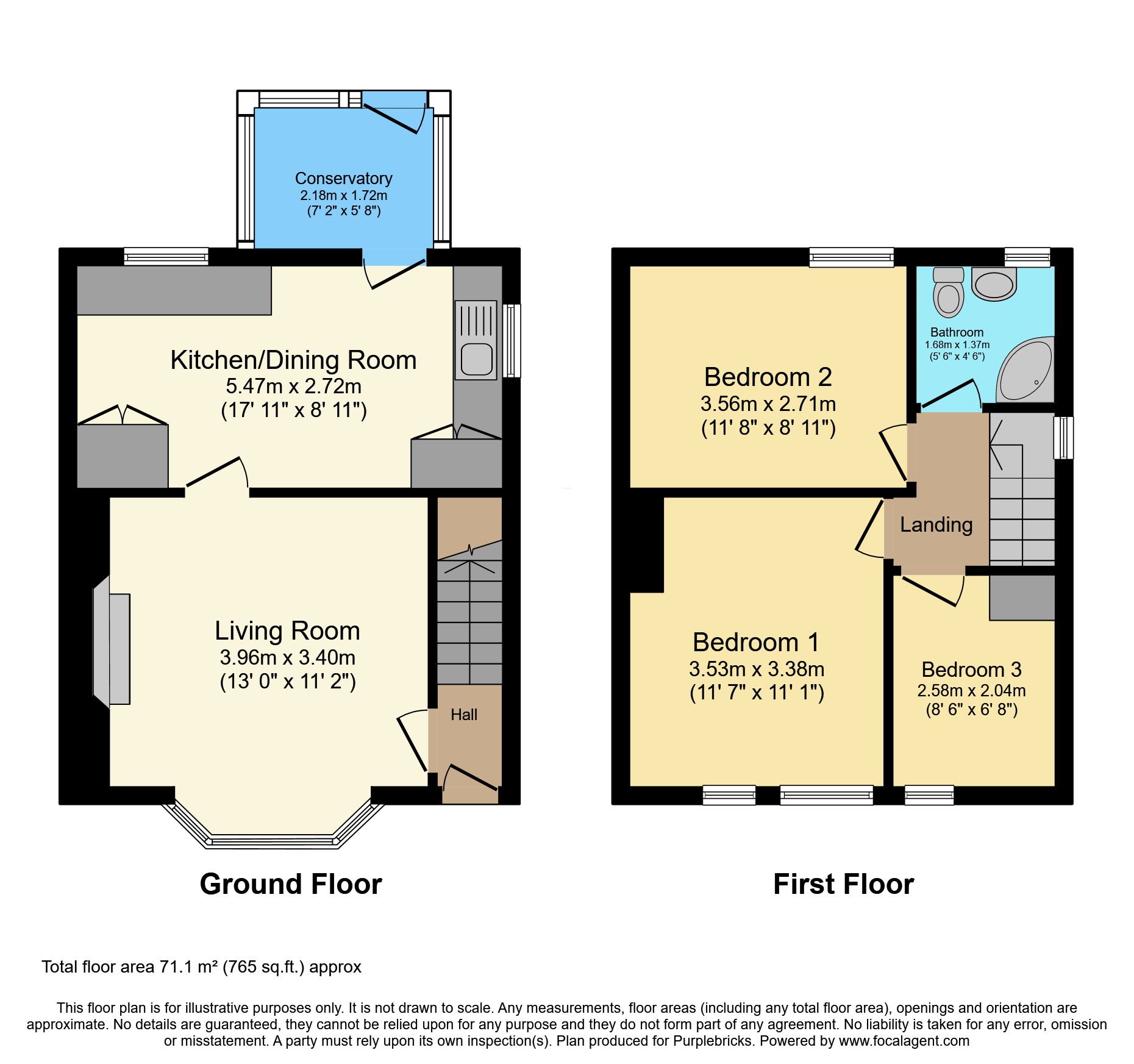 12, Roger Road, Barnsley floorplan