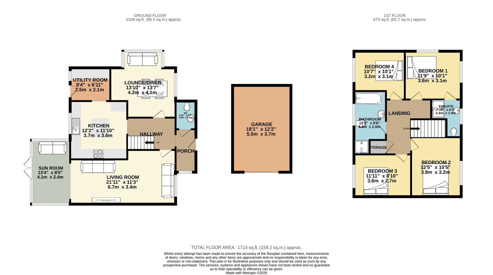 86a, Station Road, March floorplan