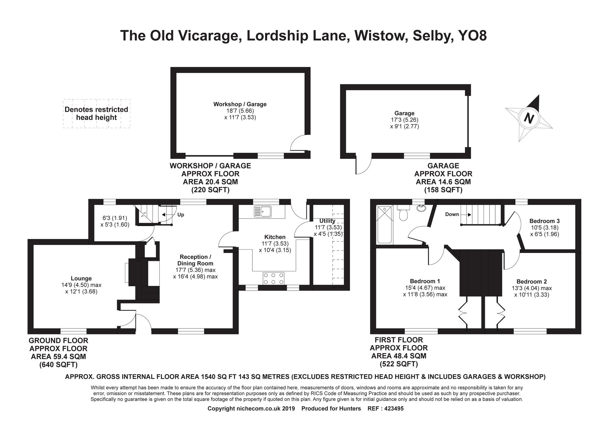 3 Bedrooms Semi-detached house for sale in The Old Vicarage, Lordship Lane, Wistow, Selby YO8