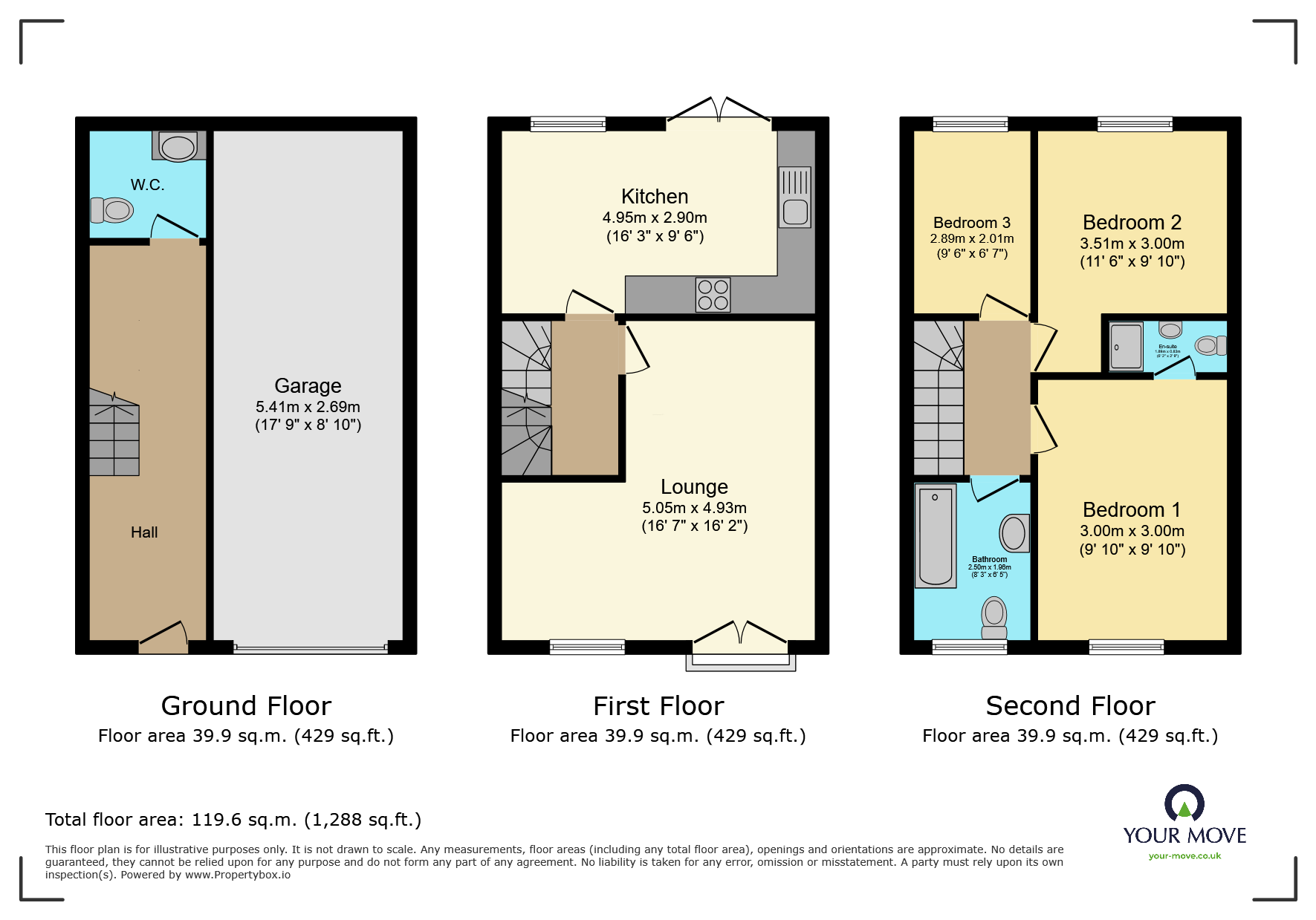 5, Low Whin Close, West Yorkshire floorplan