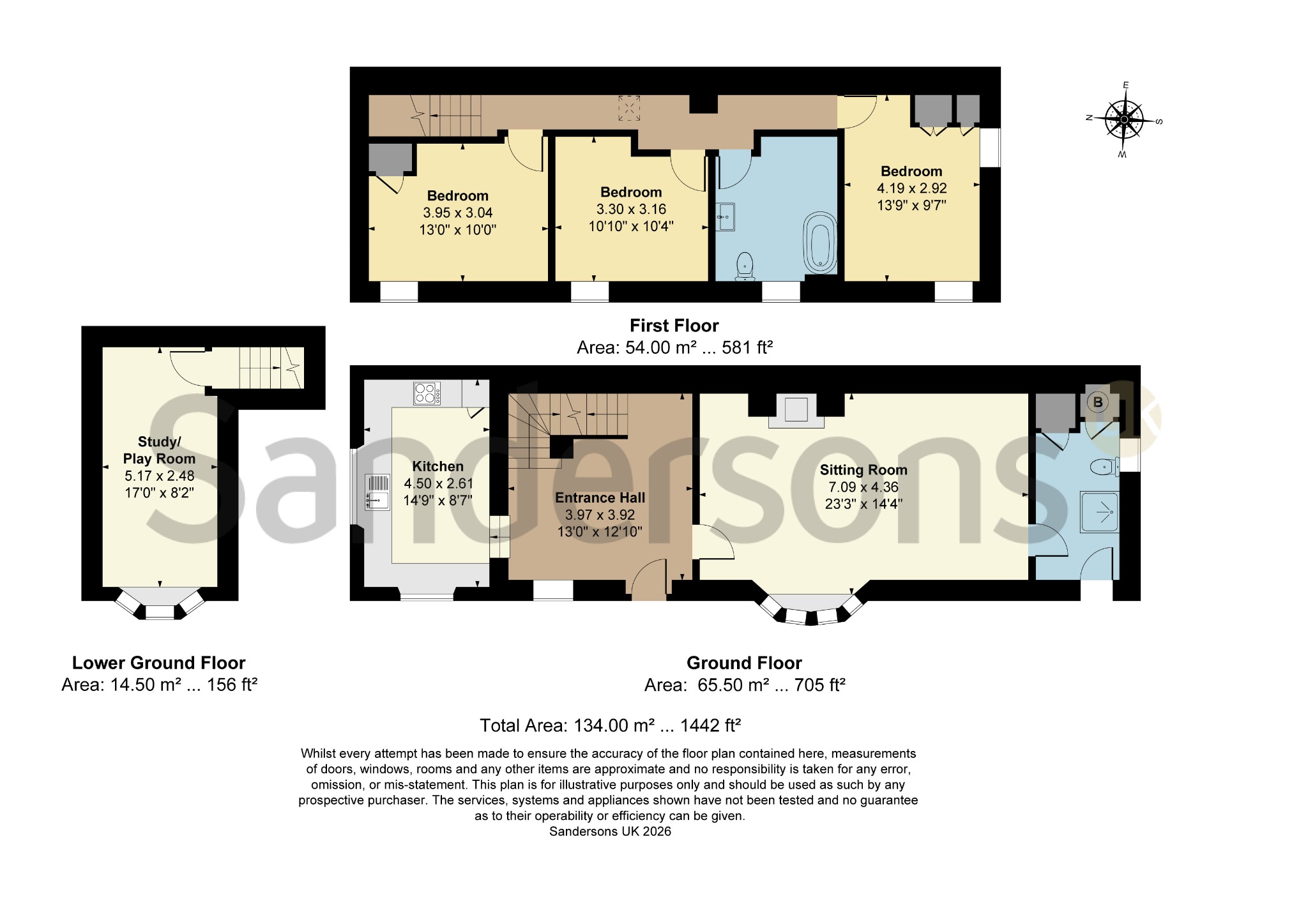 Batch Cottage, The Batch, Bristol floorplan