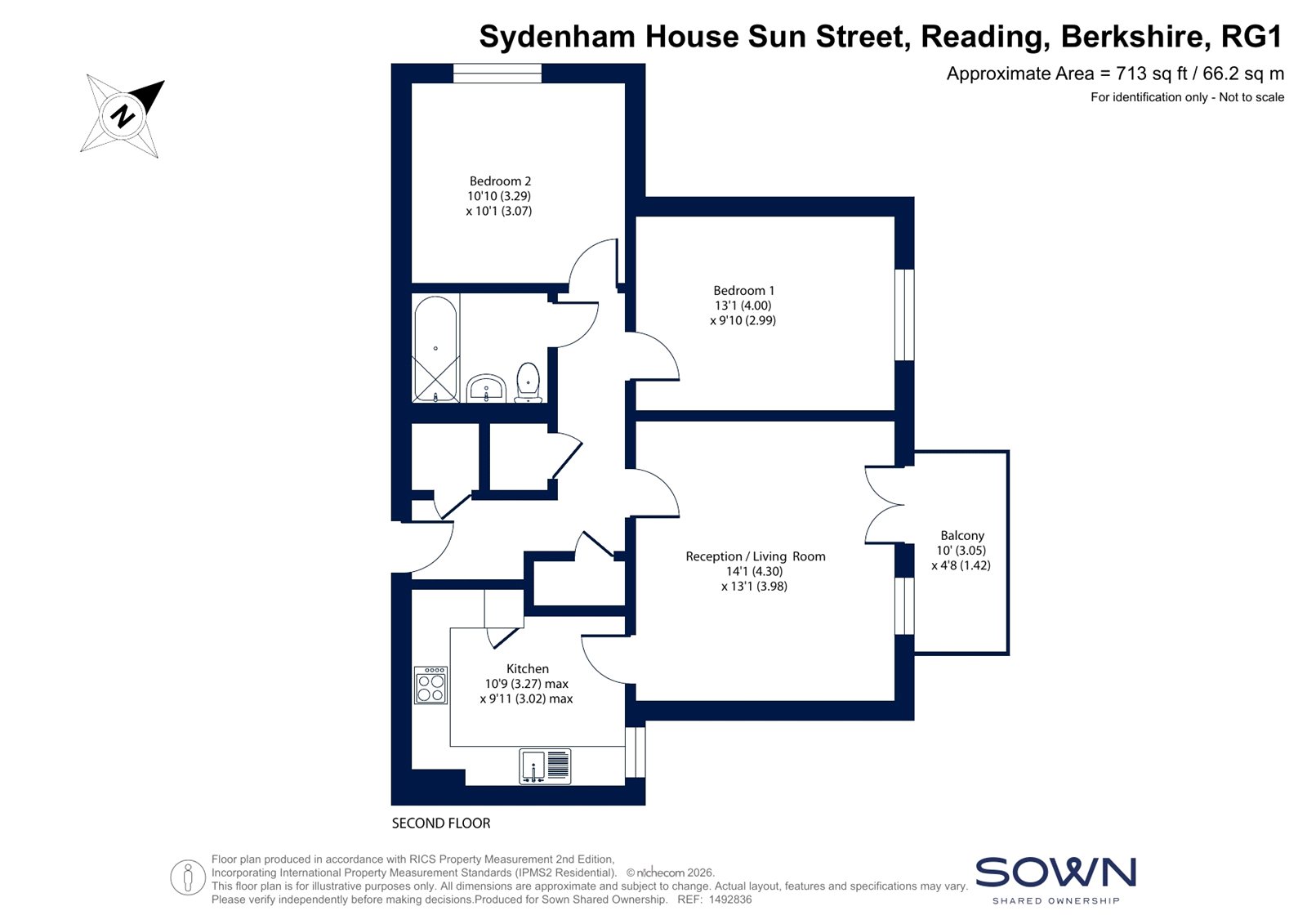 Private SO - Flat 7, Sydenham House,, Sun Street, Berkshire floorplan