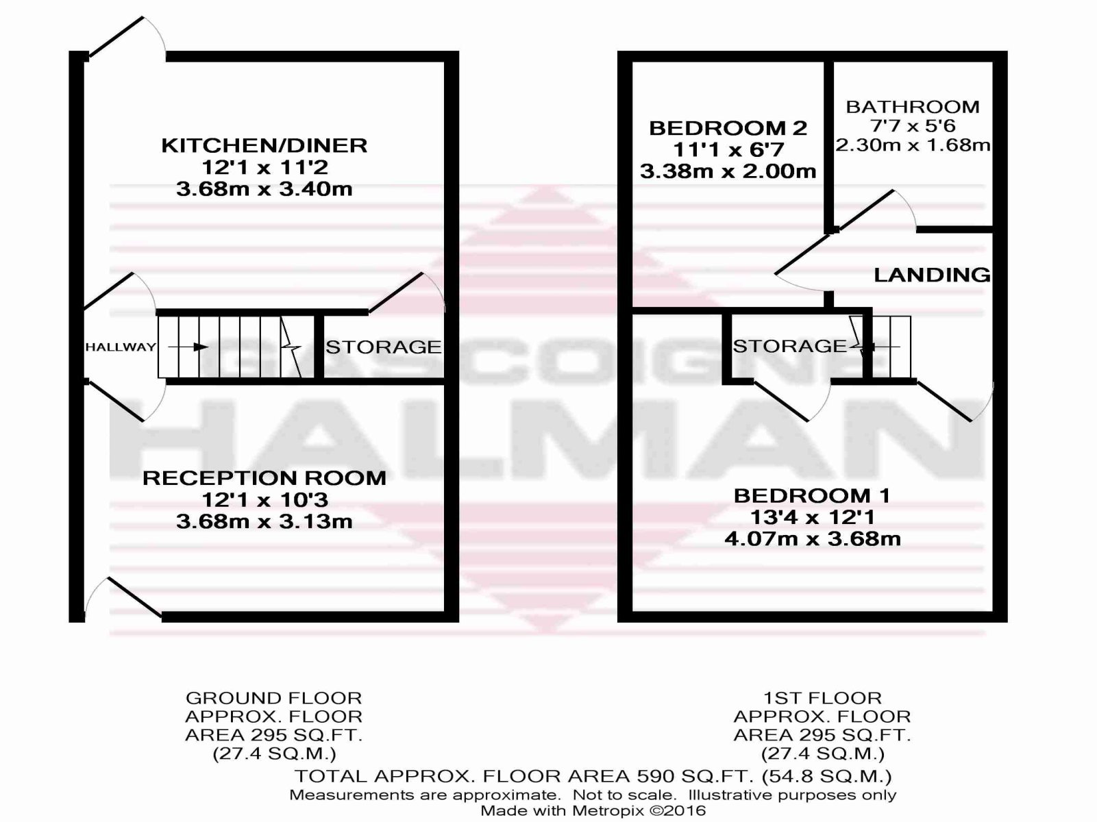 13, Dundonald Road, Didsbury floorplan