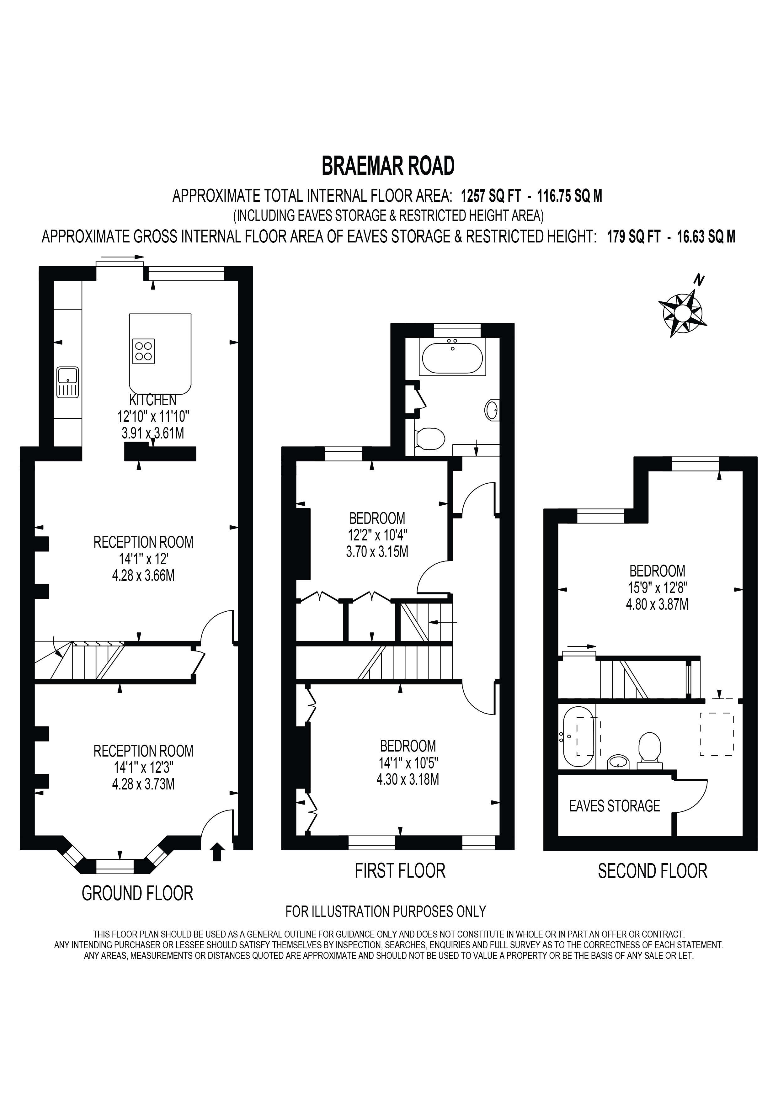 Braemar Road, Brentford TW8, 3 bedroom property for sale 62246491