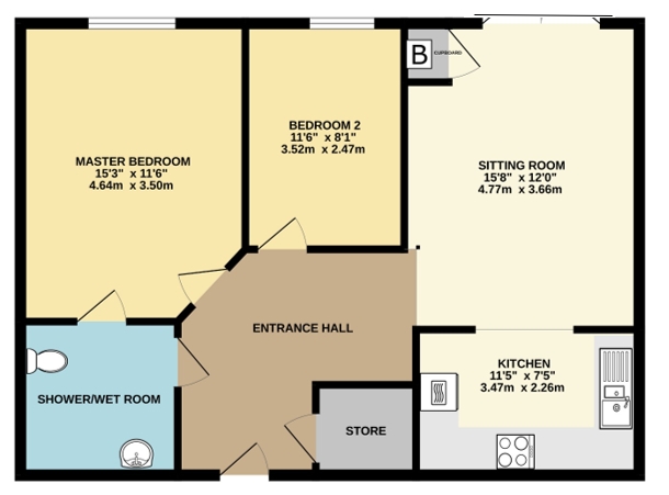 28, Trinity Road, Fakenham floorplan