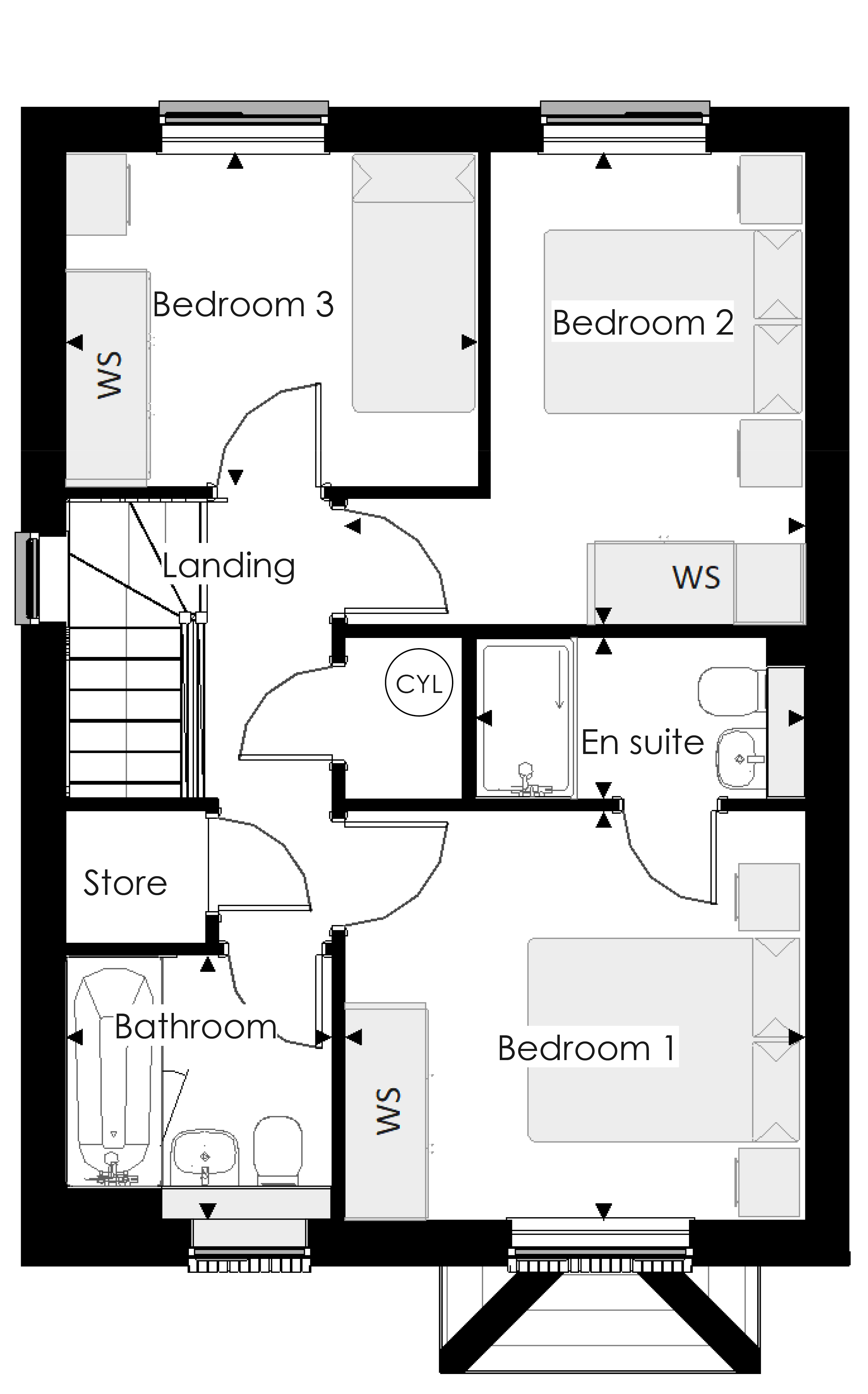 71, Station Road, Northstowe floorplan
