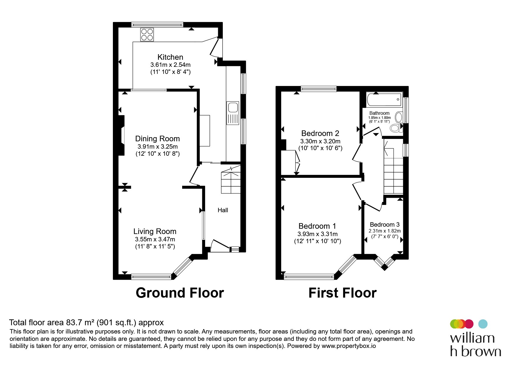 117, Spring Gardens, Hull floorplan