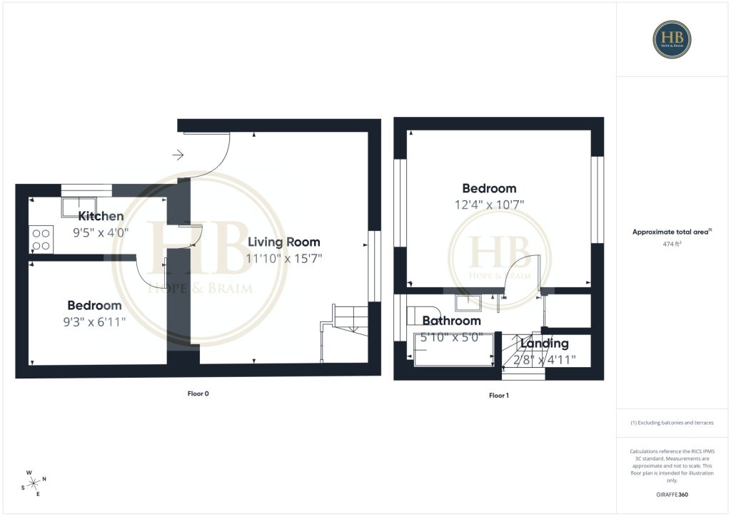 6, Horse Road, Whitby floorplan