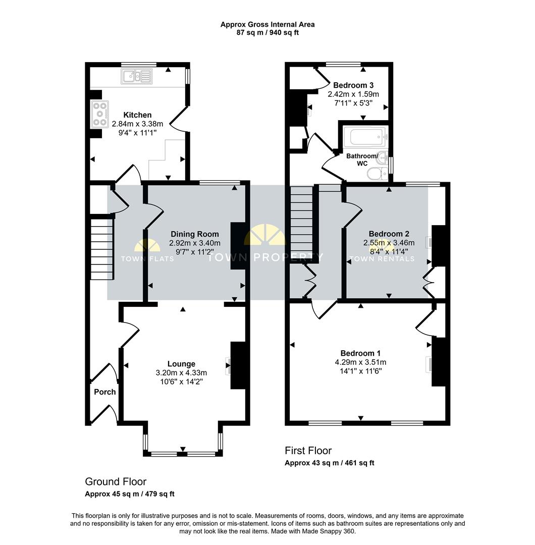 39, Clarence Road, Eastbourne floorplan