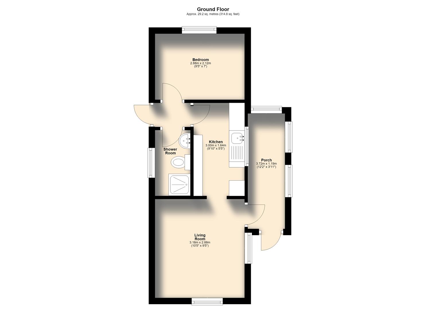 3, Beech Court, Plymouth floorplan