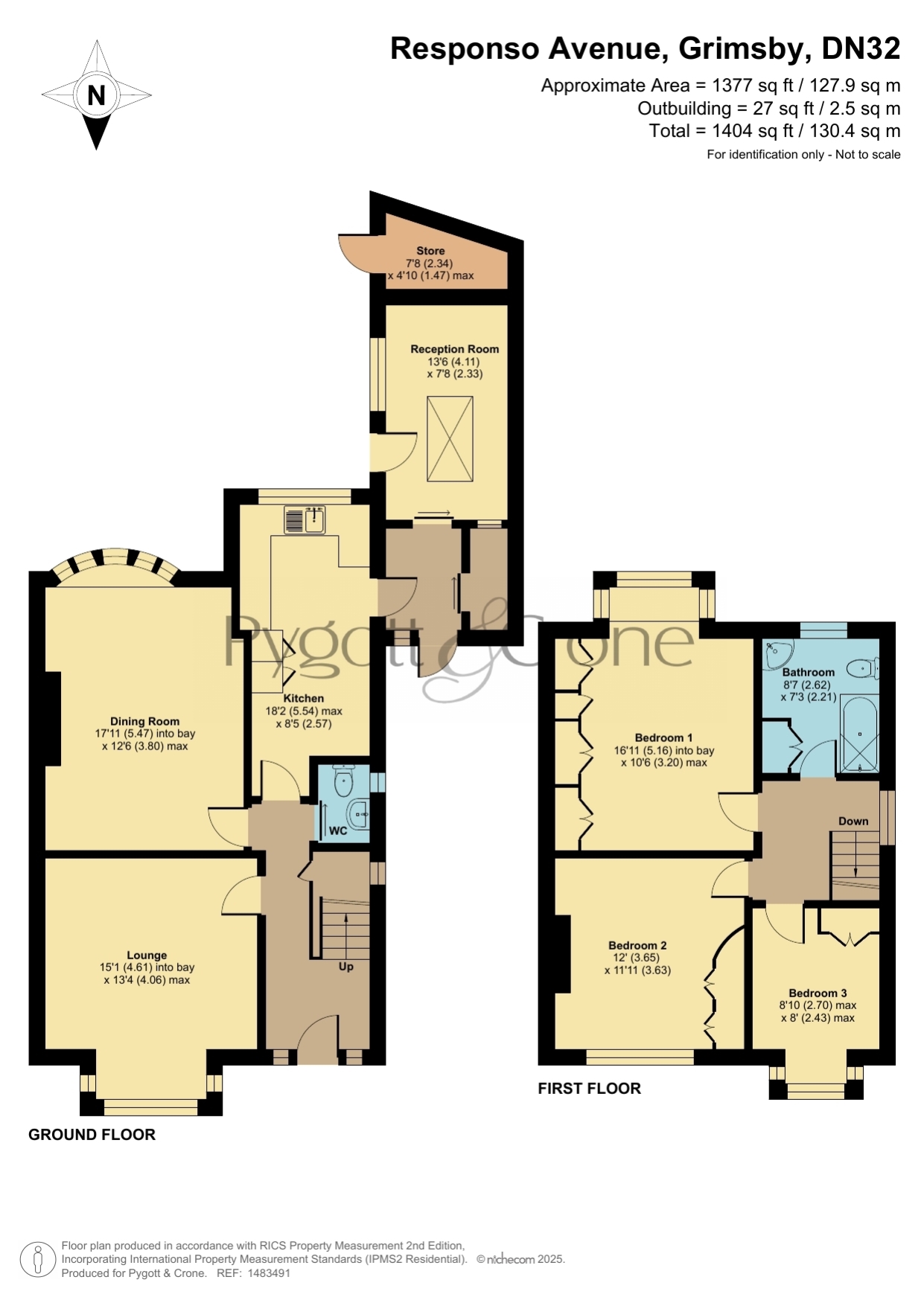 6, Responso Avenue, Grimsby floorplan