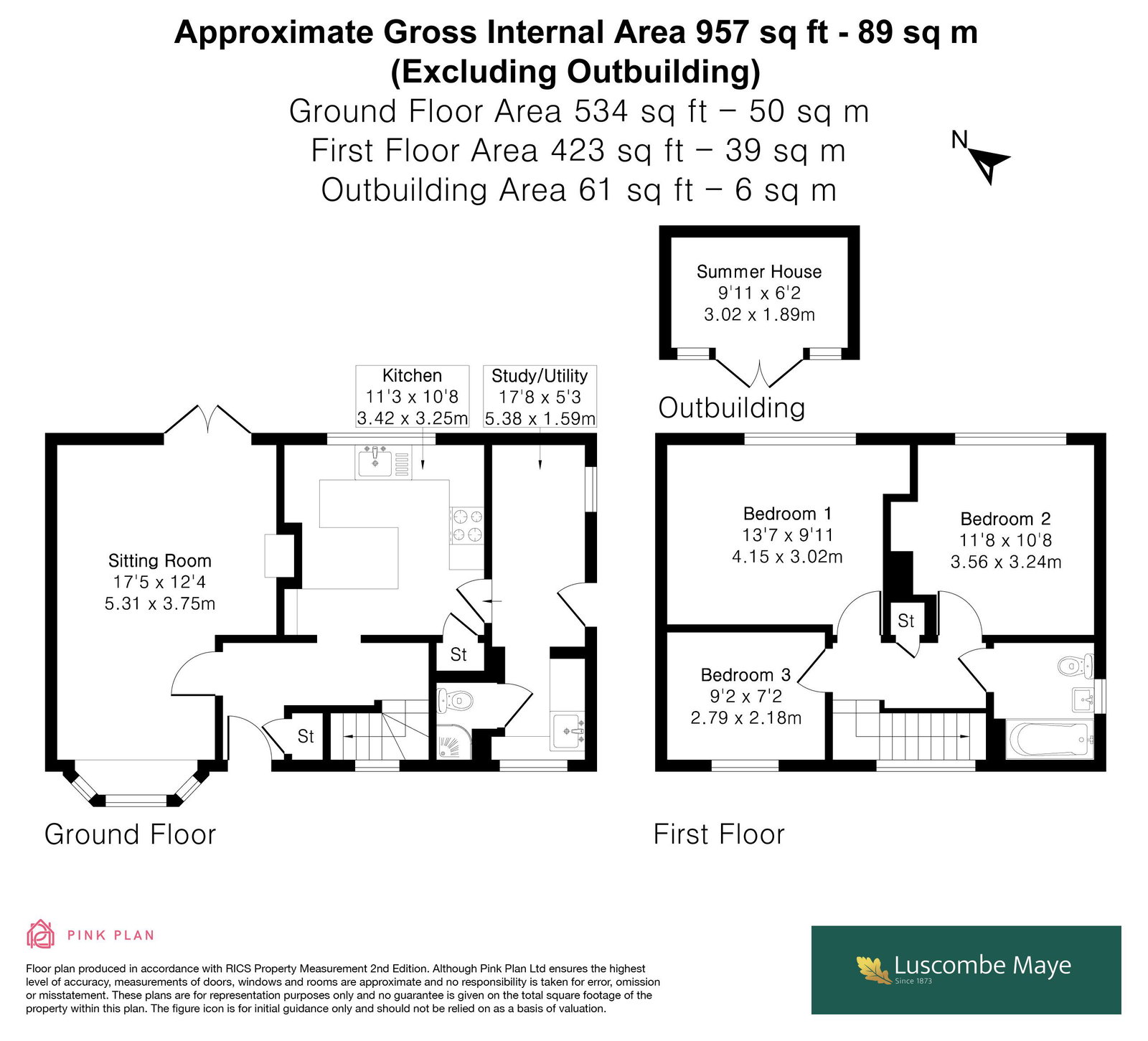 15, Laburnum Way, Totnes floorplan