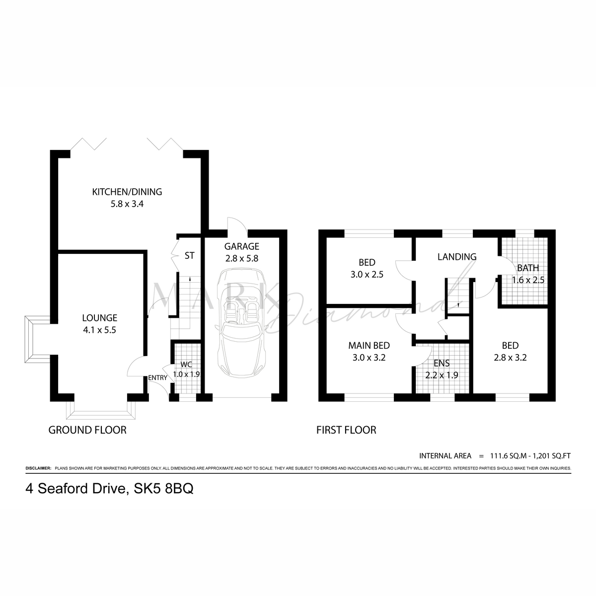 16, Polegate Avenue, Stockport floorplan