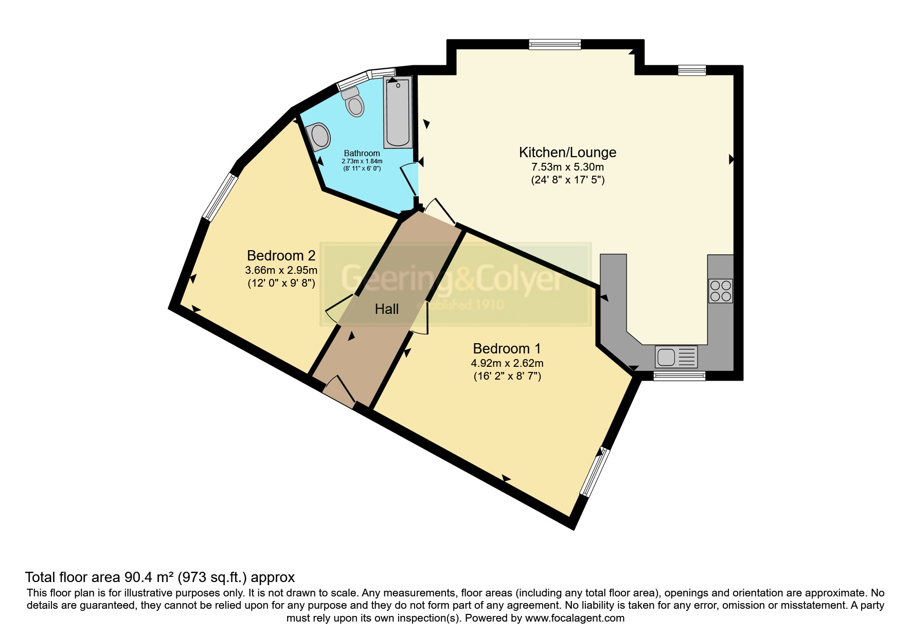 35, Beaconsfield Road, Kent floorplan