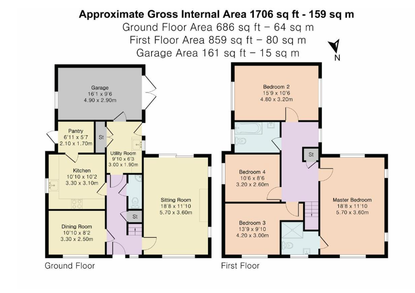 1, Wappenham Road, Brackley floorplan