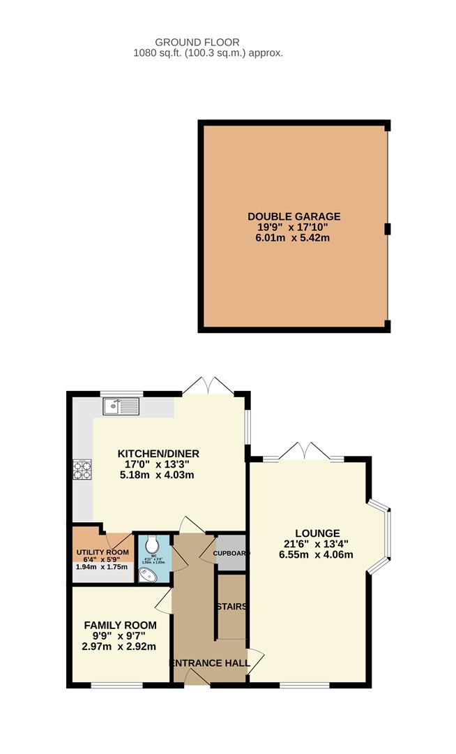 17, Merton Green, Caldicot floorplan