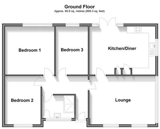 Arun Vale, Coldwaltham floorplan