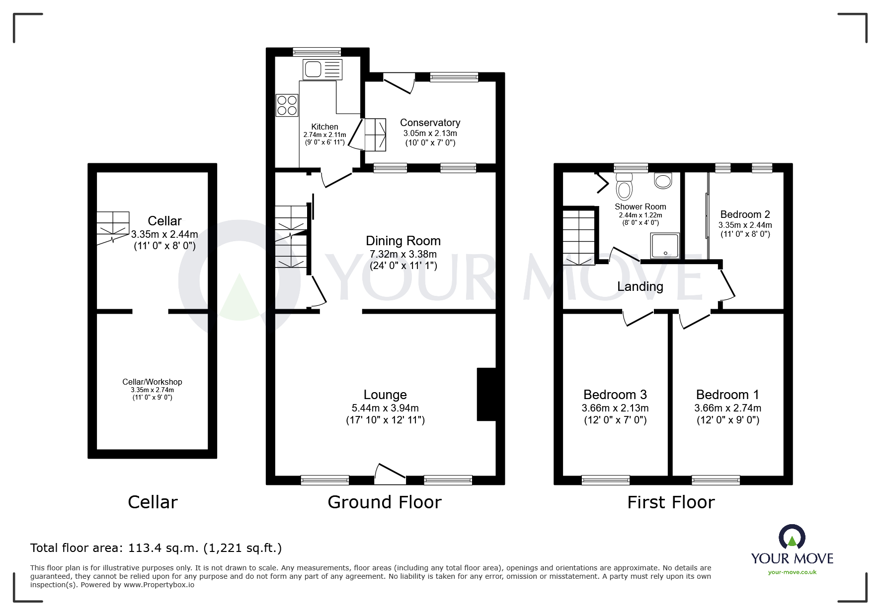 157, High Street, Alfreton floorplan