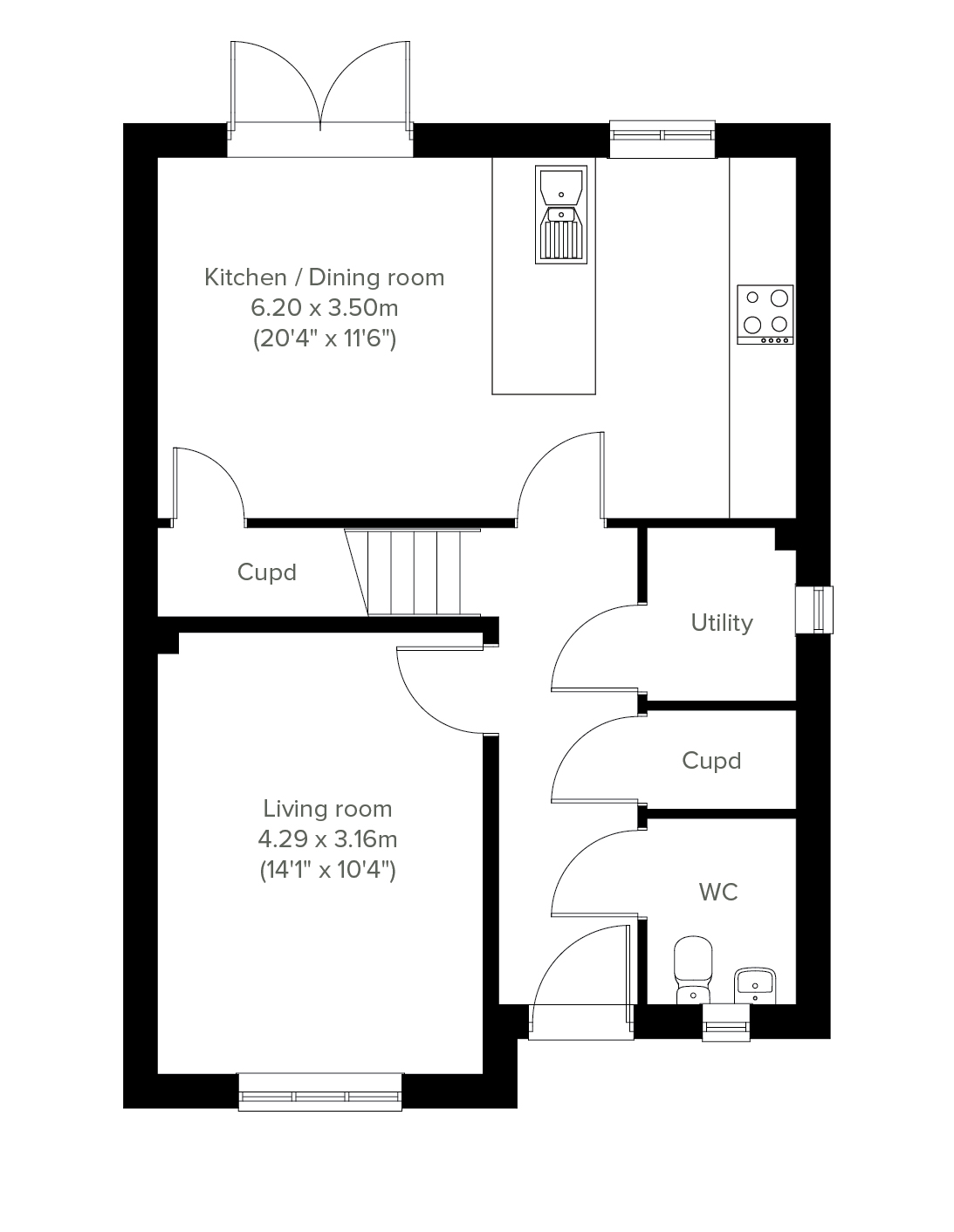 Broad Street Green Road, Heybridge floorplan