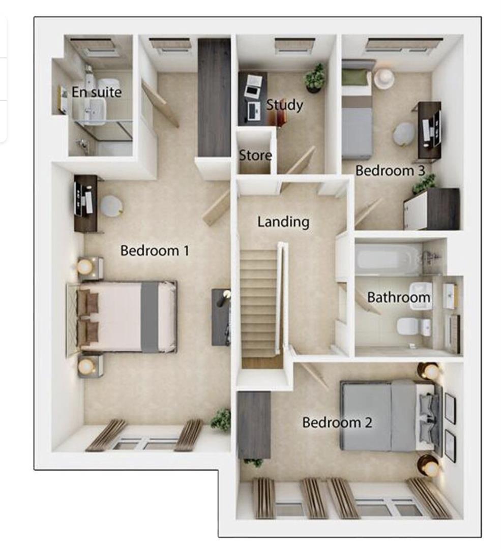 17, Buttonwood Road, Sunderland floorplan