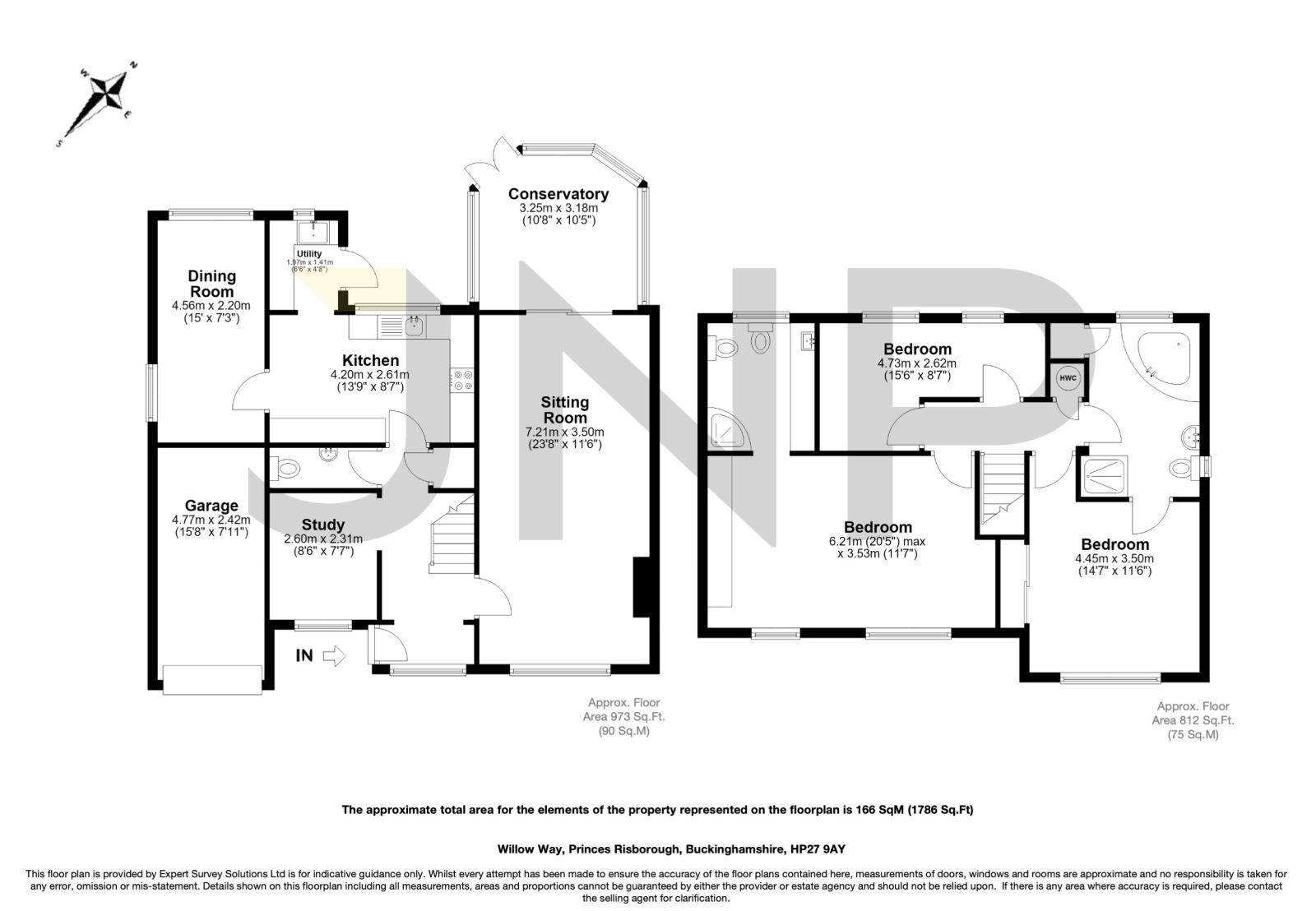 29, Willow Way, Princes Risborough floorplan