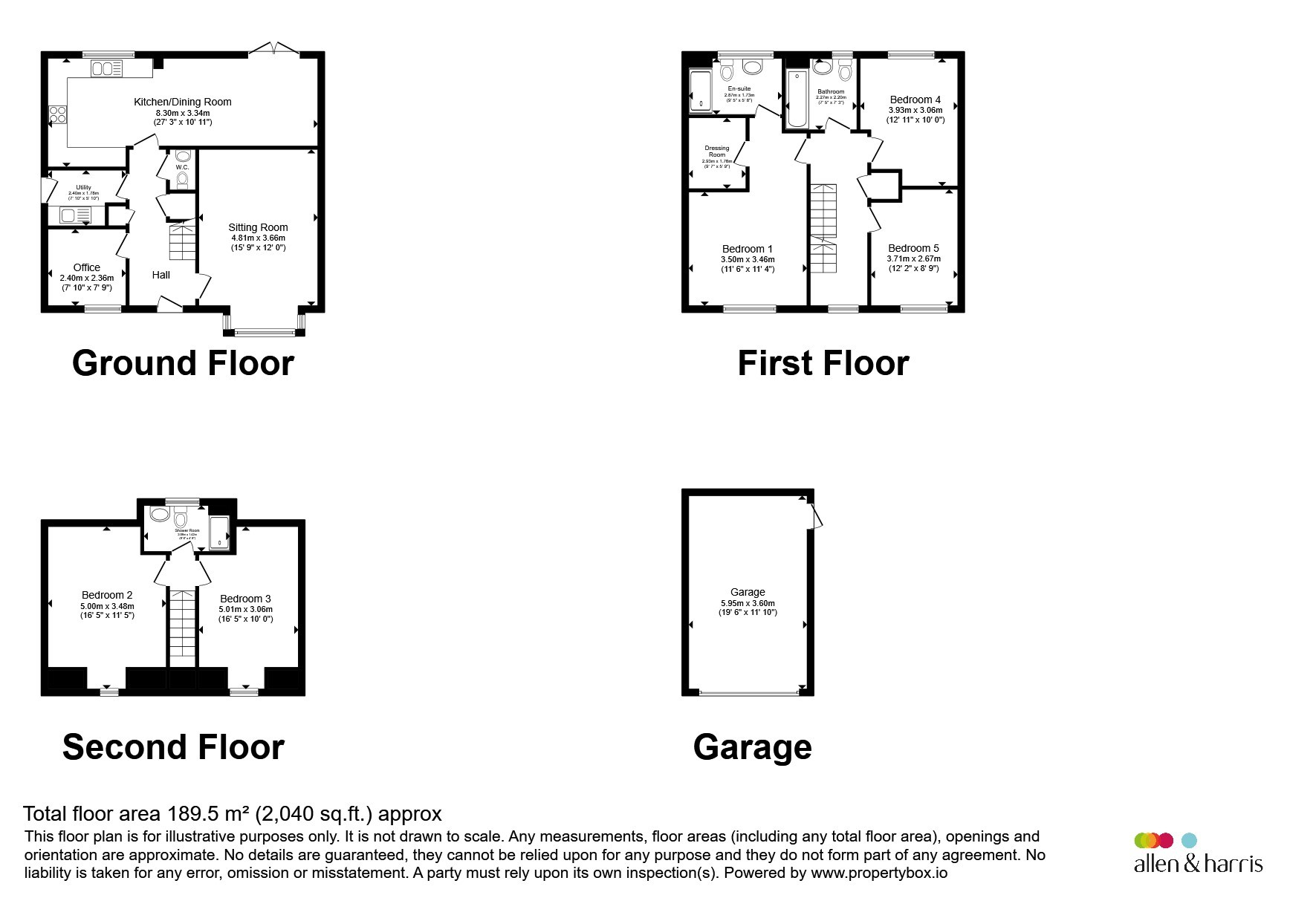 2, Barberry Drive, Didcot floorplan