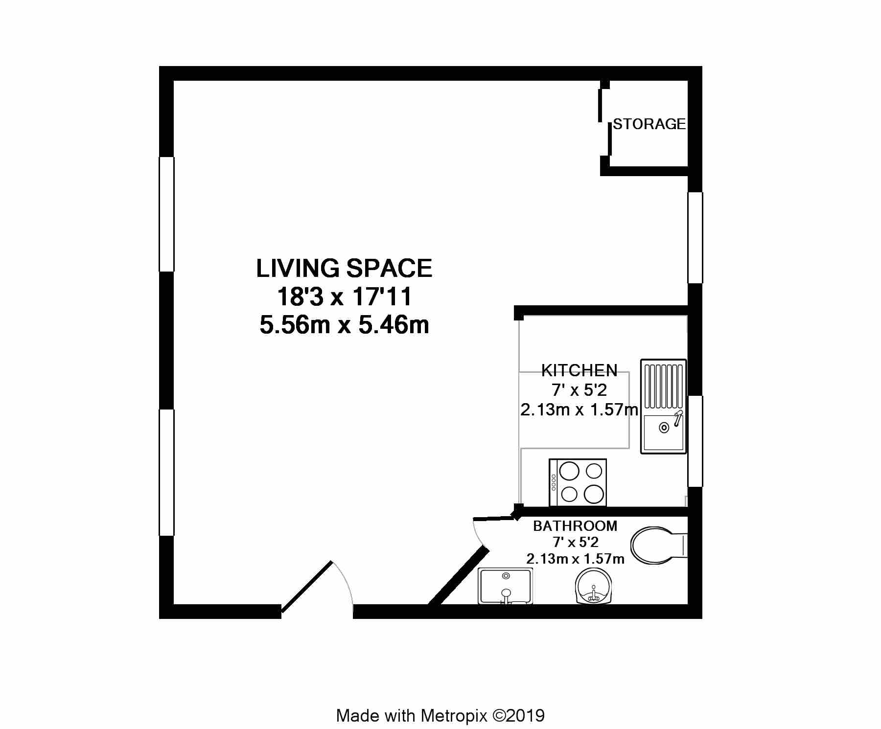 0 Bedrooms Studio for sale in Poplar Close, Broad Lane, Bracknell, Berkshire RG12