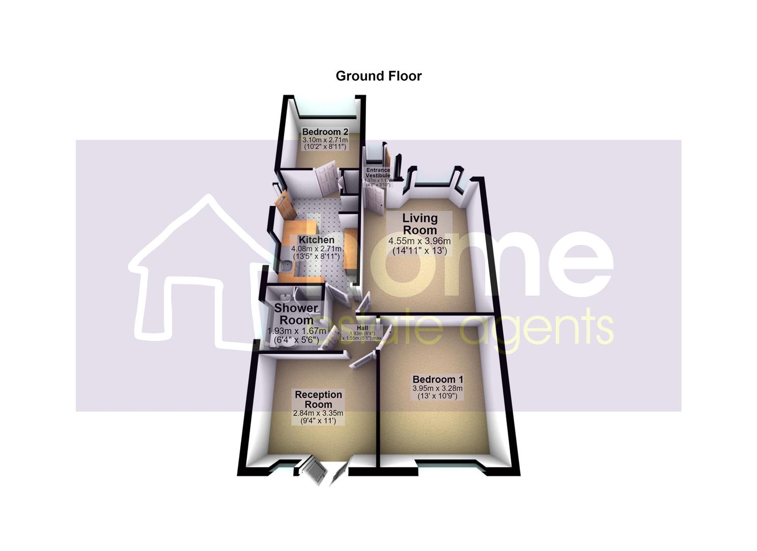 18, Queensway, Ashton-Under-Lyne floorplan