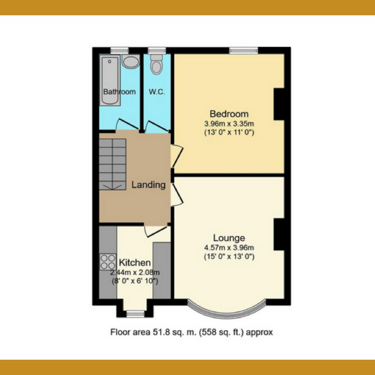 50b, Cheltenham Road, Southend-on-sea floorplan