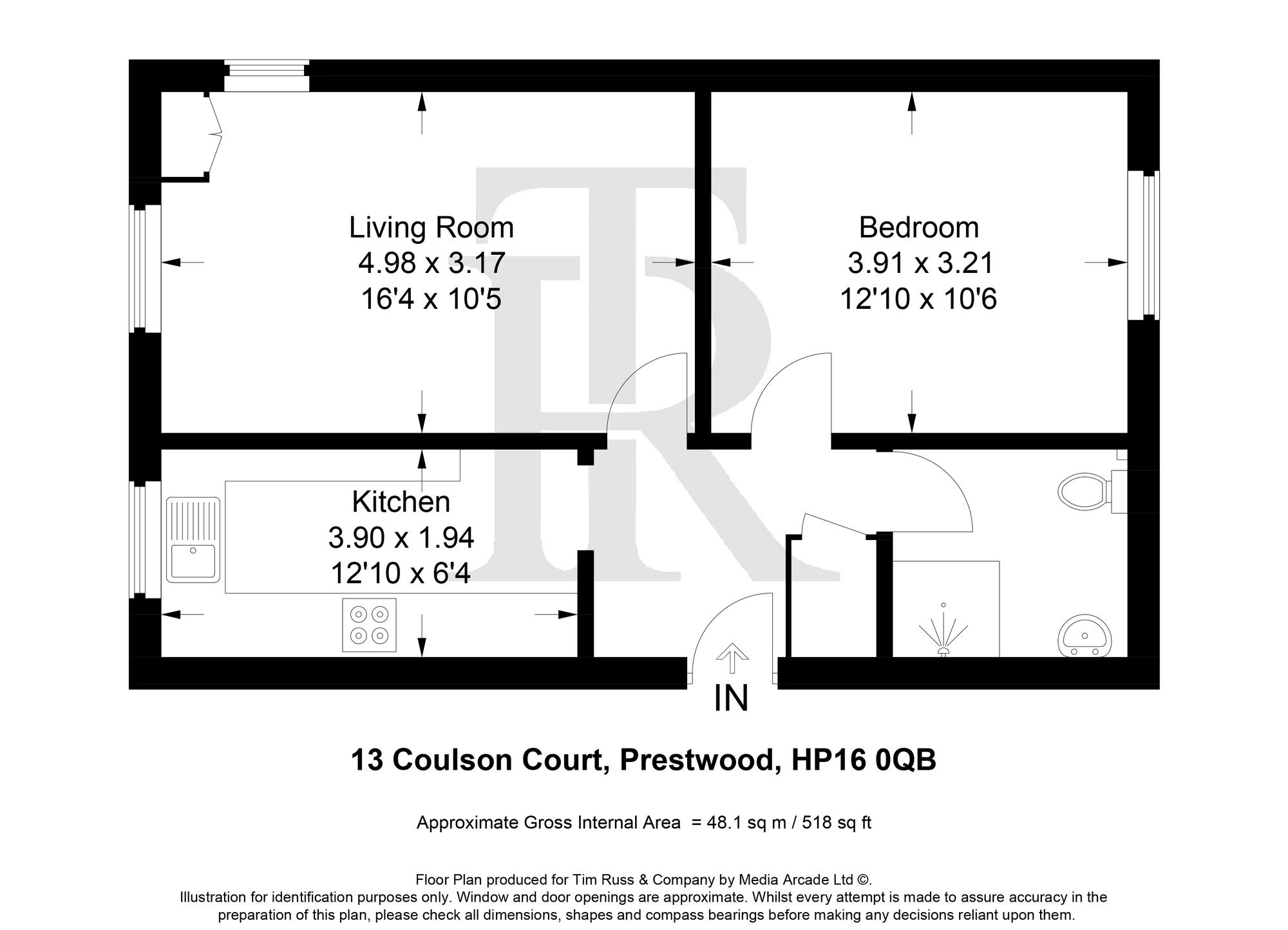 13 Coulson Court, Great Missenden floorplan