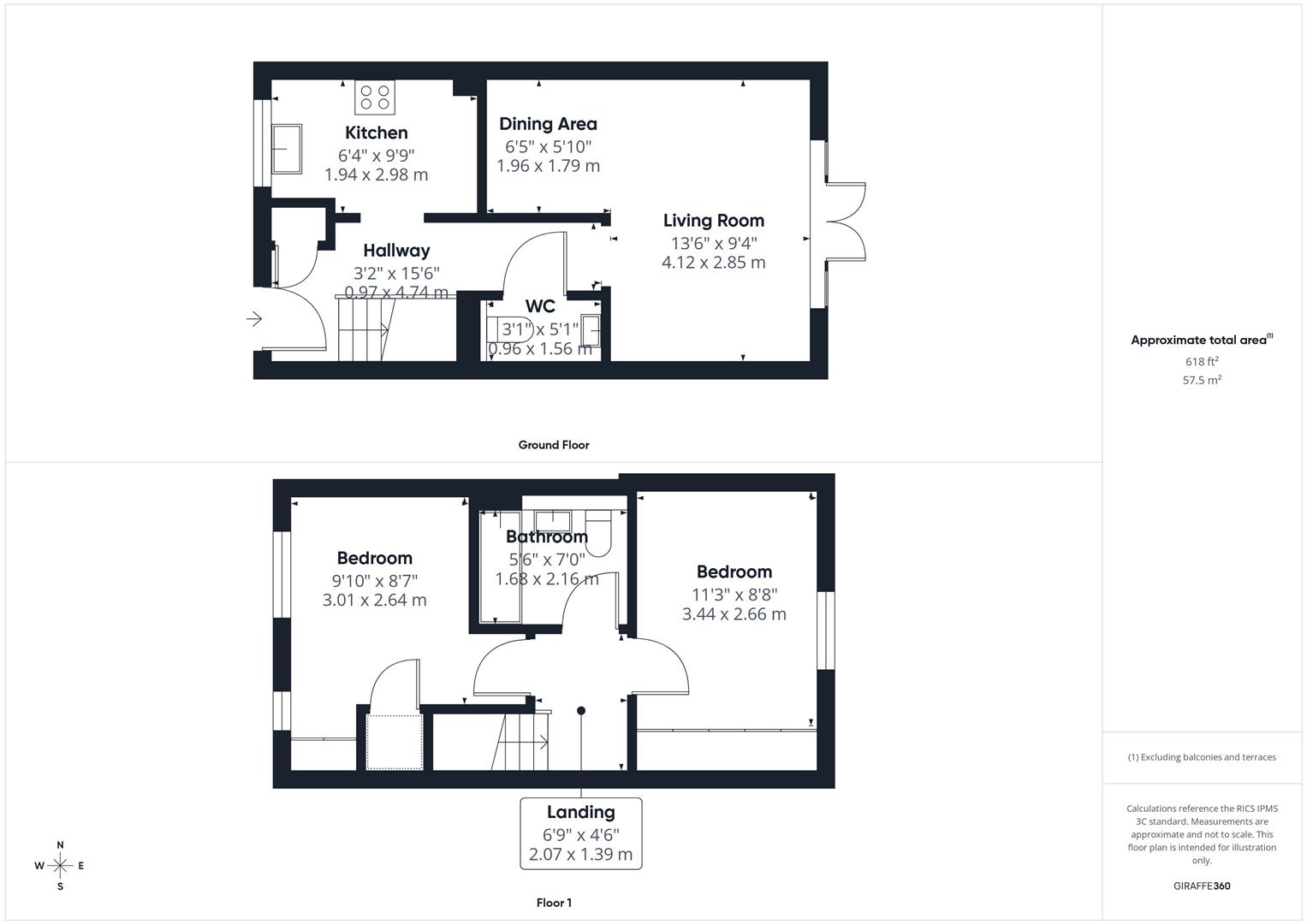 9, Atlanta Way, Aylesbury floorplan