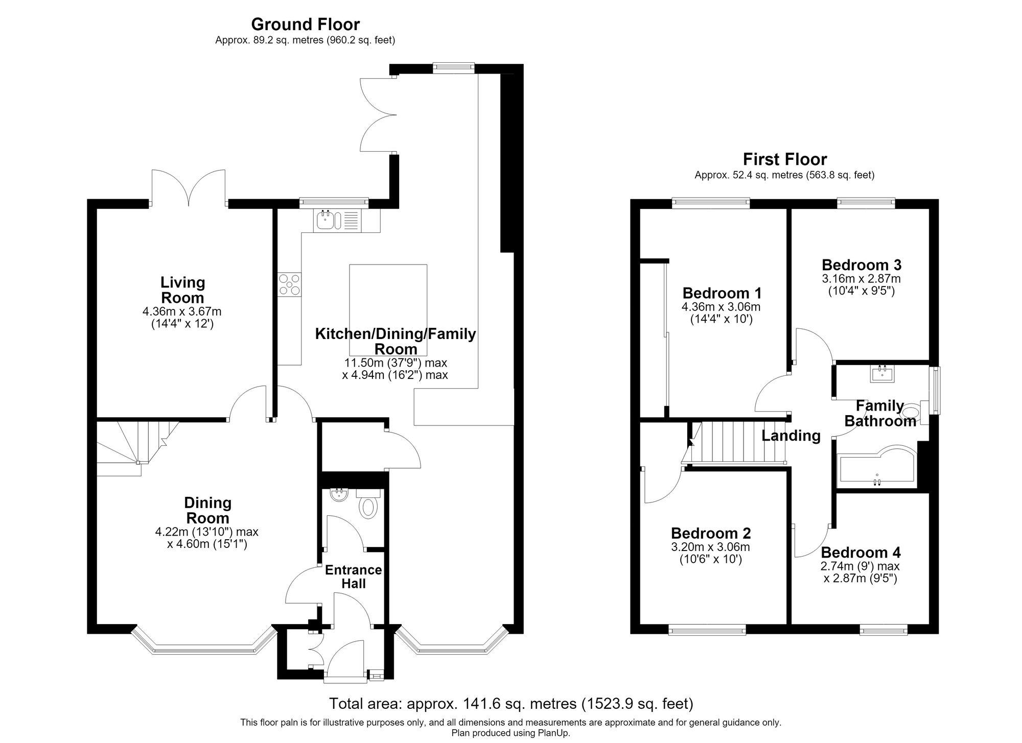 23 Priory Green, Swindon floorplan