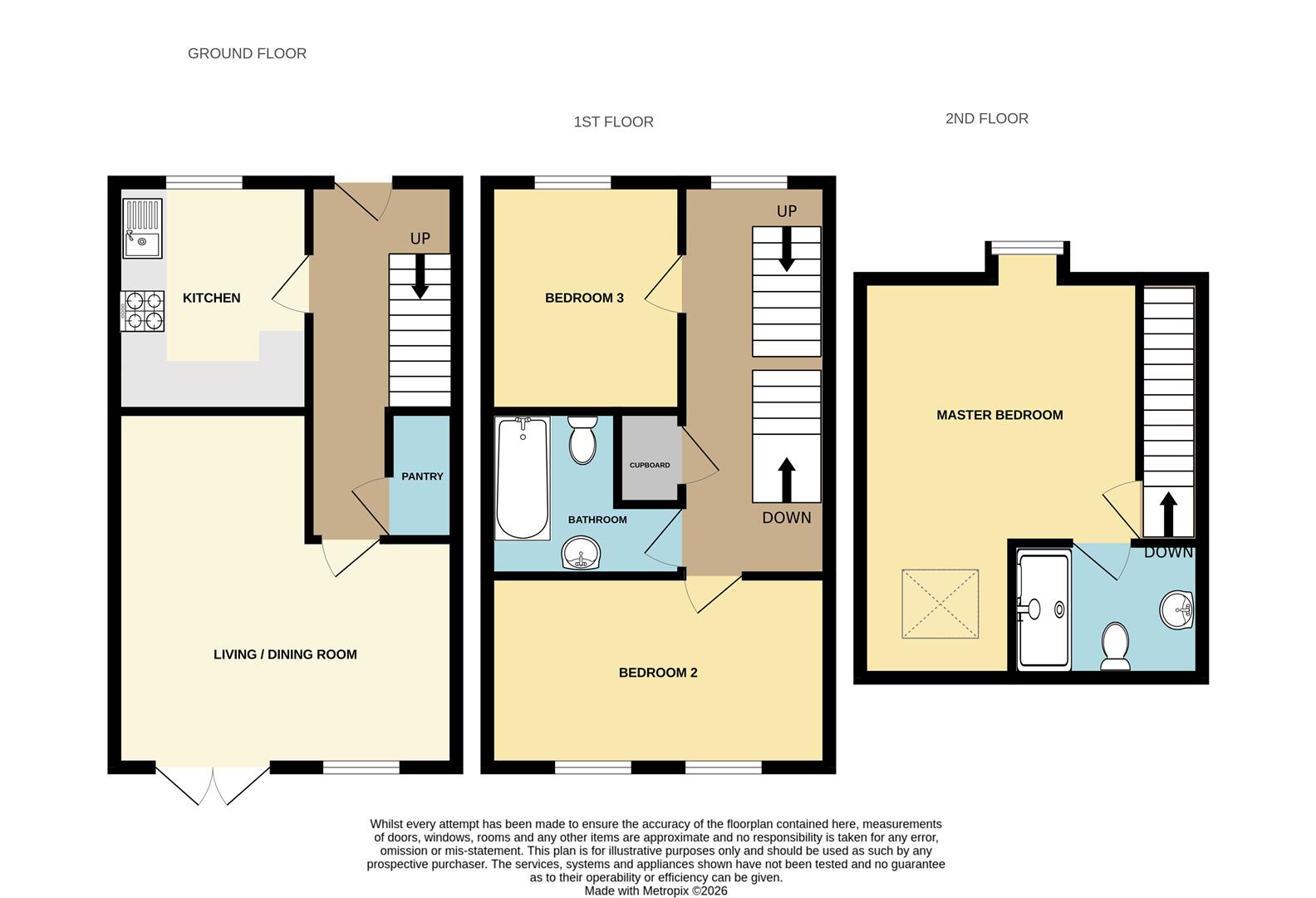21, Manor Way, Tavistock floorplan