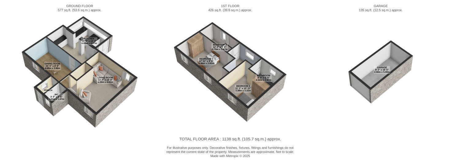 1, Durkar Court, Wakefield floorplan
