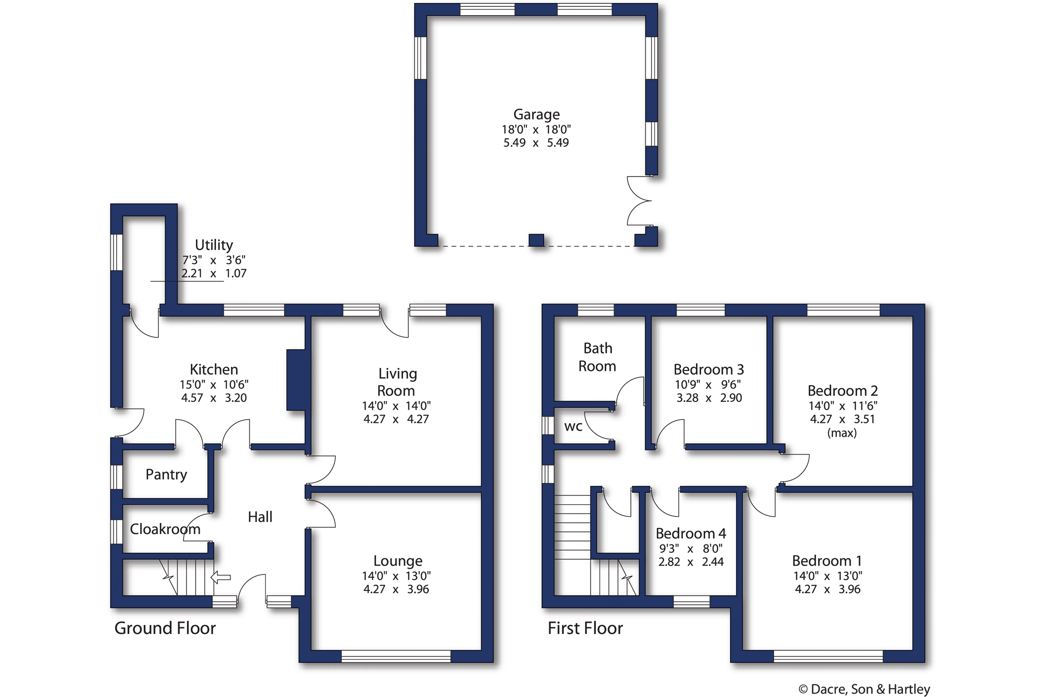 Nab Wood Crescent, West Yorkshire floorplan
