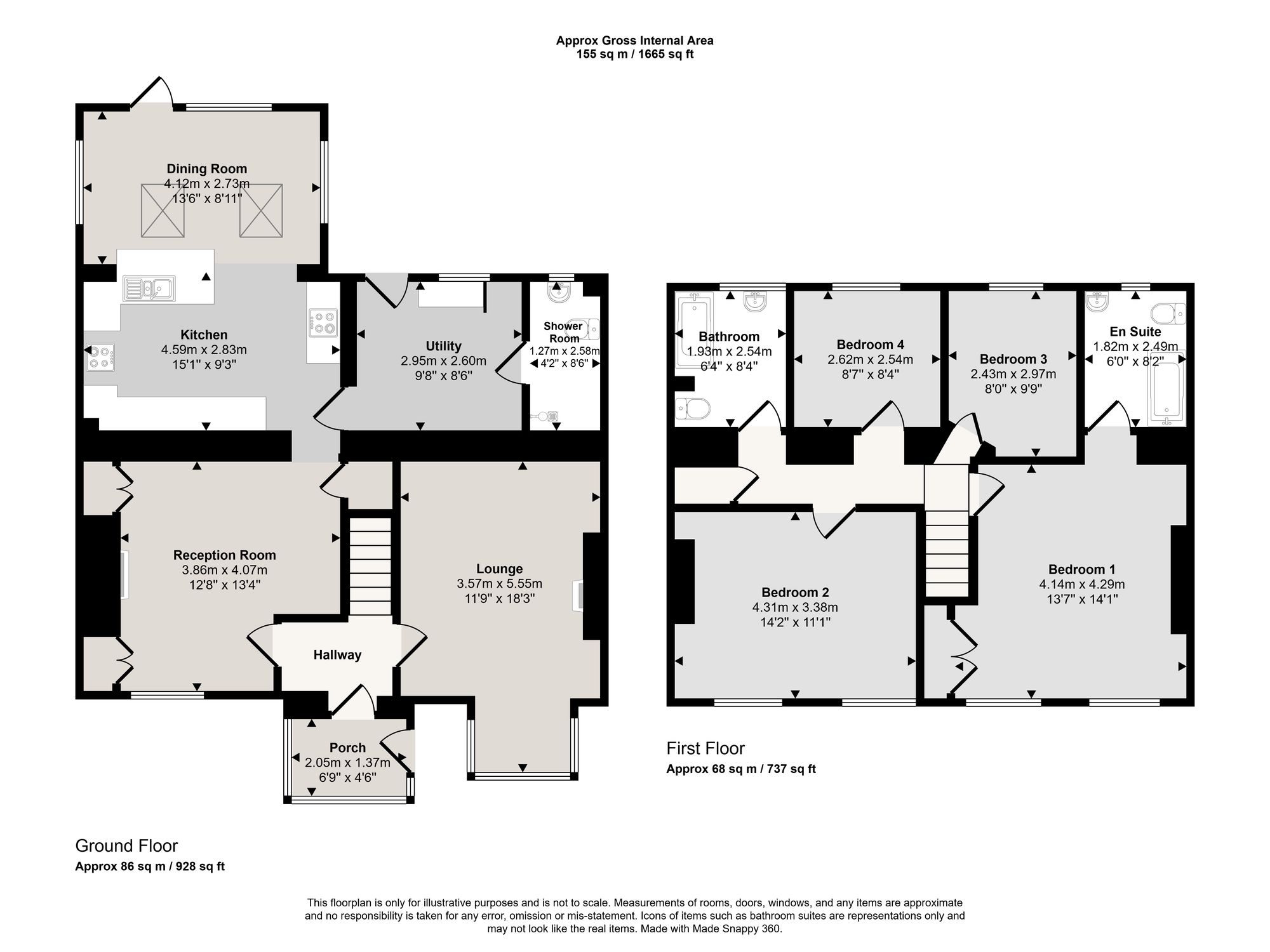 Woolston Cottage Quarry Road, Liskeard floorplan