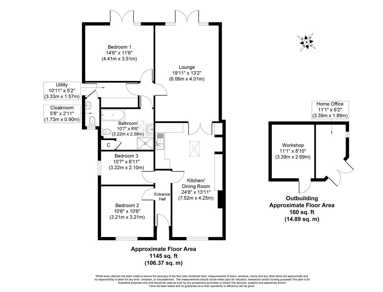 16, Bush Road, Norwich floorplan