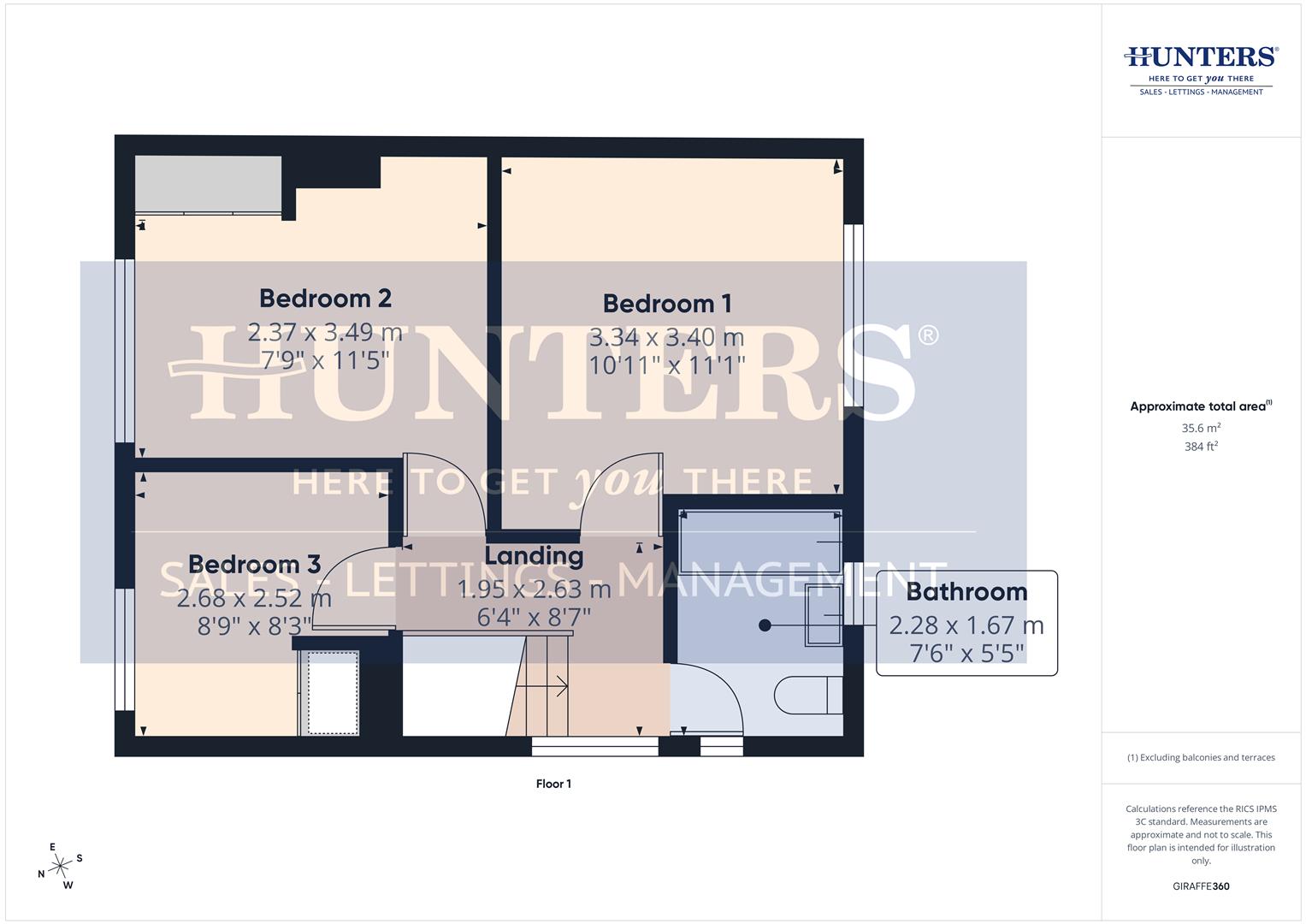 54, Cedar Grove, Sunderland floorplan