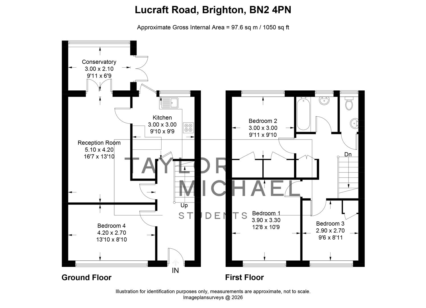 Lucraft Road, Brighton floorplan