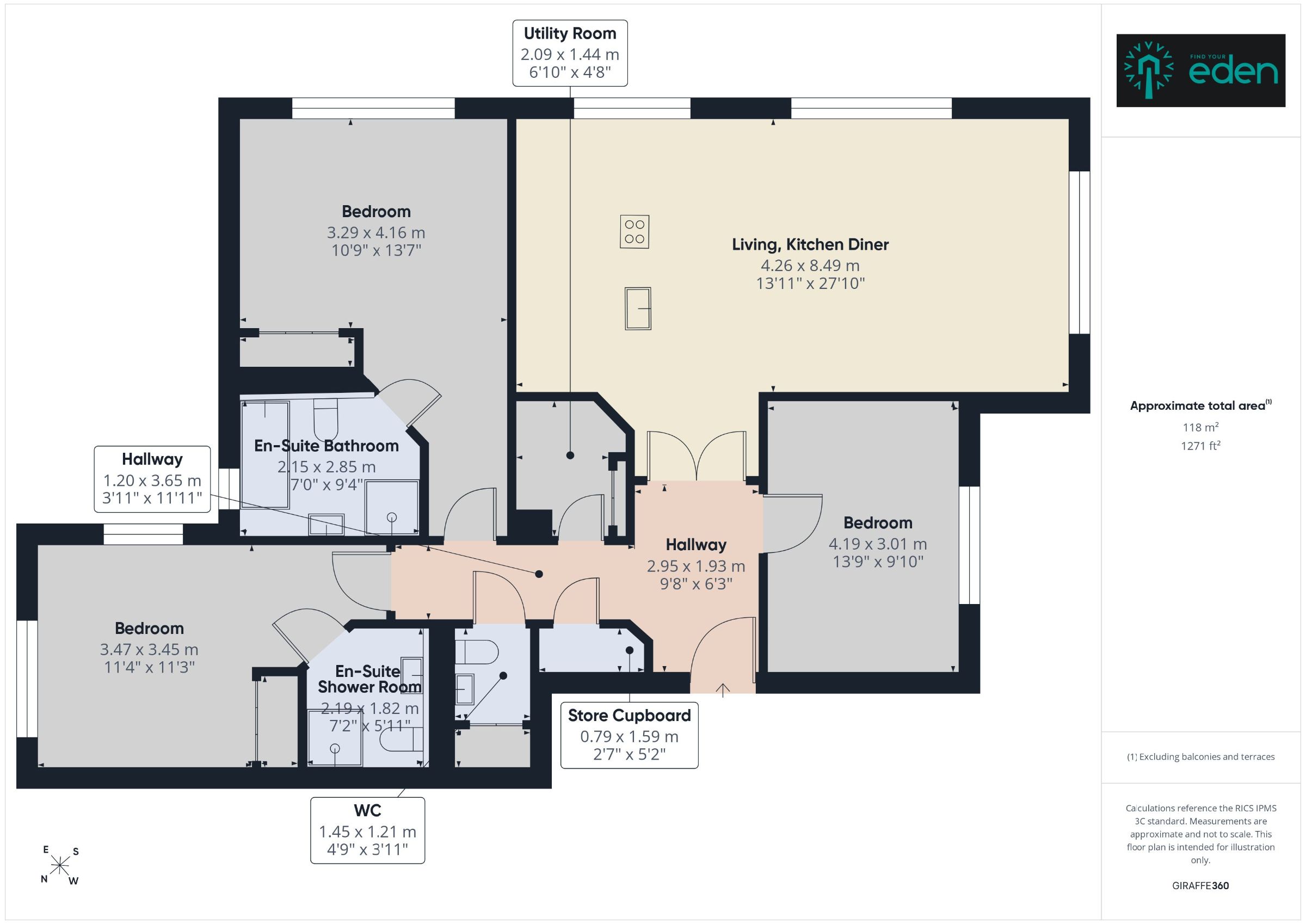 Apt 2, 203 Score Lane, Liverpool floorplan