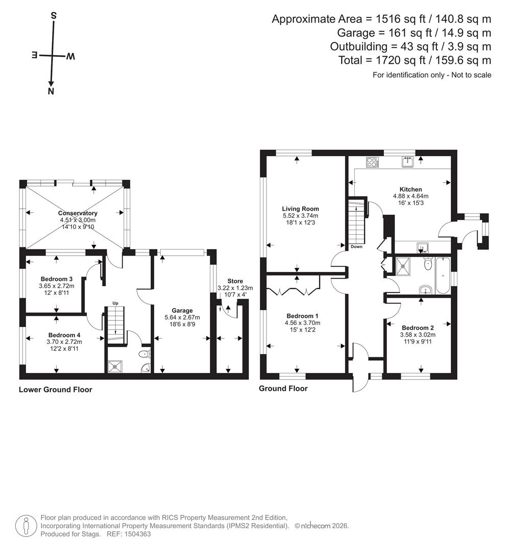 Chy-An-Mor, 40 Perhaver Park, St Austell floorplan