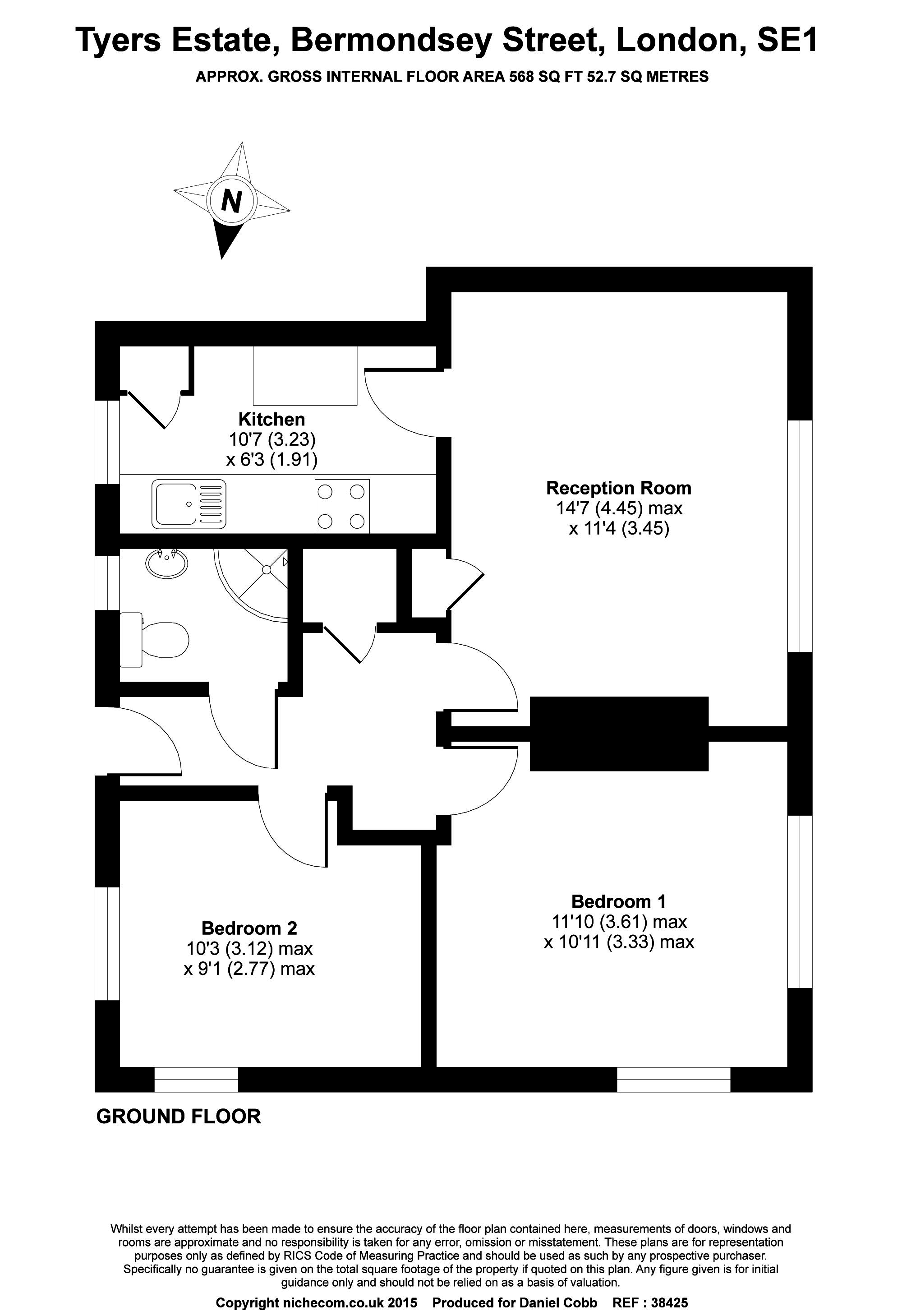 2 Bedrooms Flat to rent in Tyers Estate, Bermondsey Street, London SE1